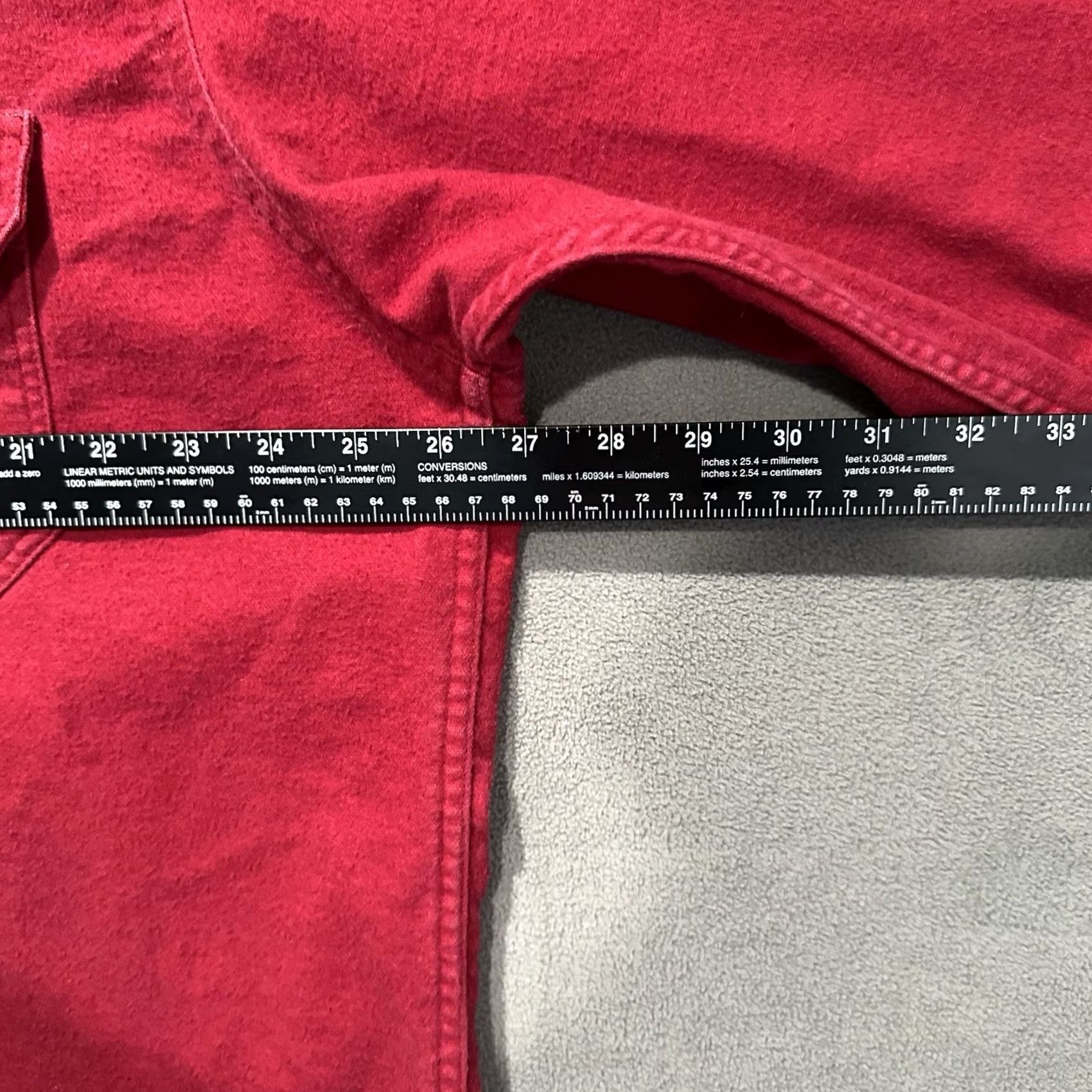 Vintage Woolrich Expedition Flannel Shirt Mens XLT Red Outdoor Rugged Workwear Chamois Size US XL / EU 56 / 4 - 5 Thumbnail