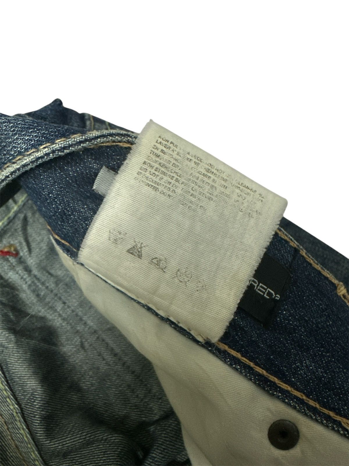 GOA 2000 Dsquared2 Distressed Y2K Goa Lgb Rick Owens Style Jeans Size US 28 / EU 44 - 12 Thumbnail