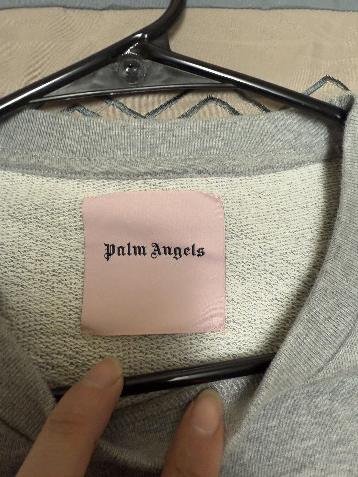 Palm Angels Palm Angels Sweatshirt embroidered flag Size US XS / EU 42 / 0 - 3 Thumbnail