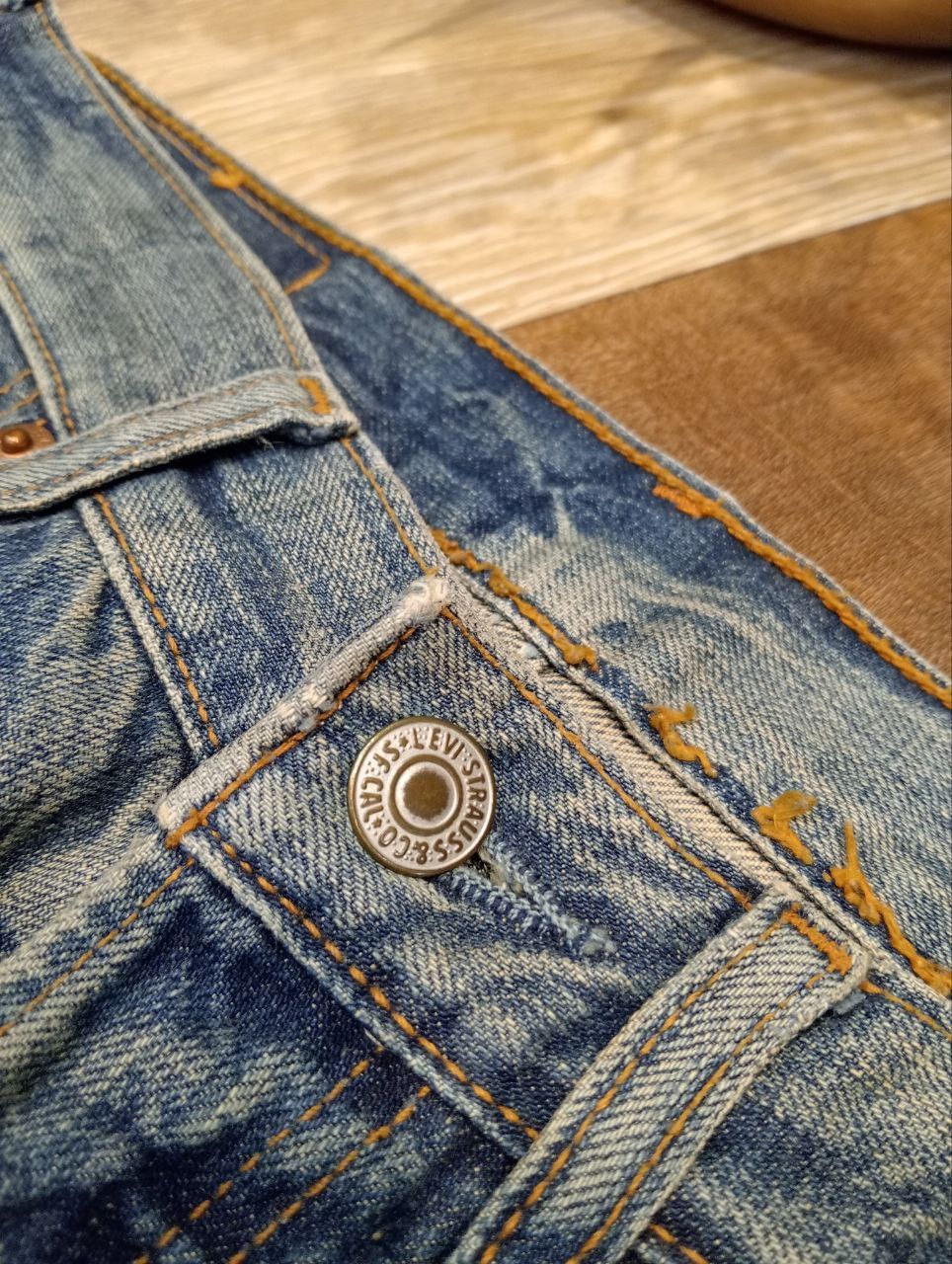 Levi's Vintage Clothing RARE LEVI'S VINTAGE 501XX BLUE DENIM JEANS - SIZE 30 Size US 30 / EU 46 - 14 Thumbnail