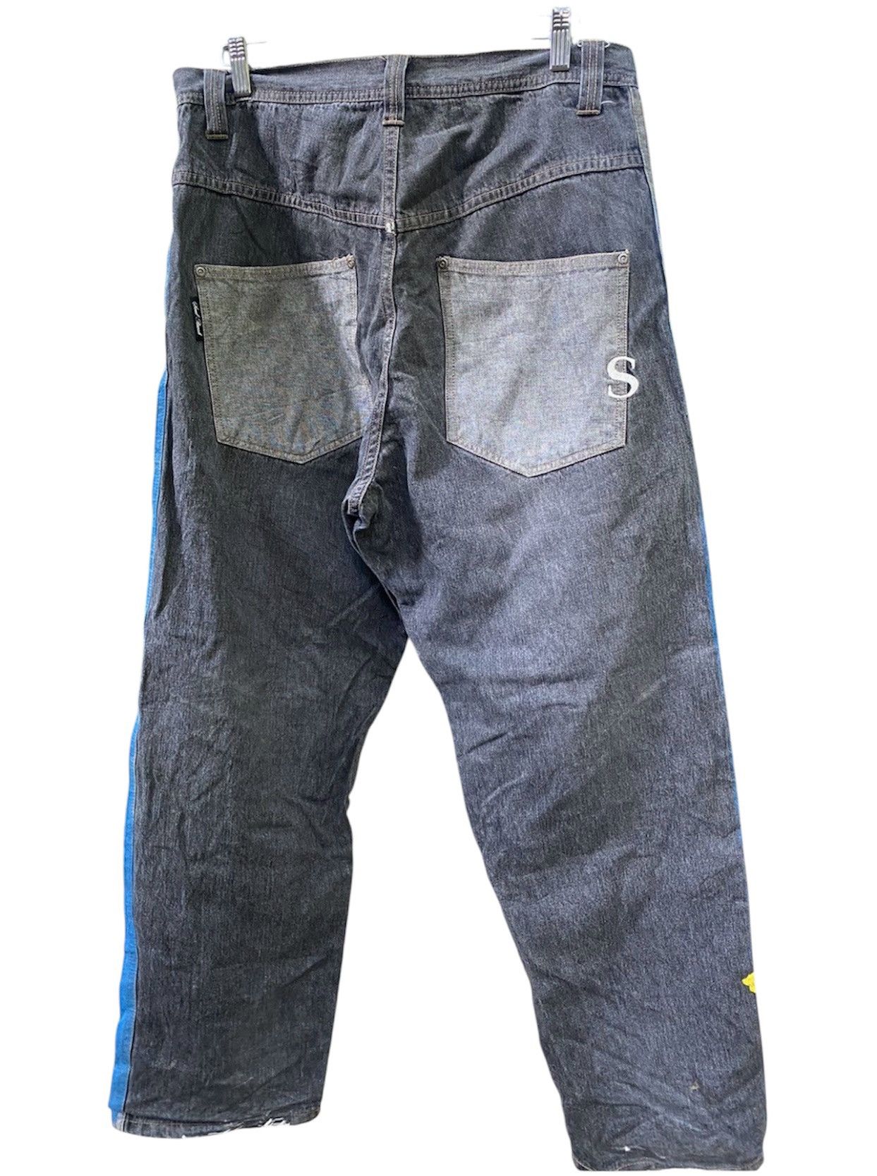 If Six Was Nine VINTAGE SOUL BREAK X BBRK DESIGNER DENIM Size US 34 / EU 50 - 2 Thumbnail