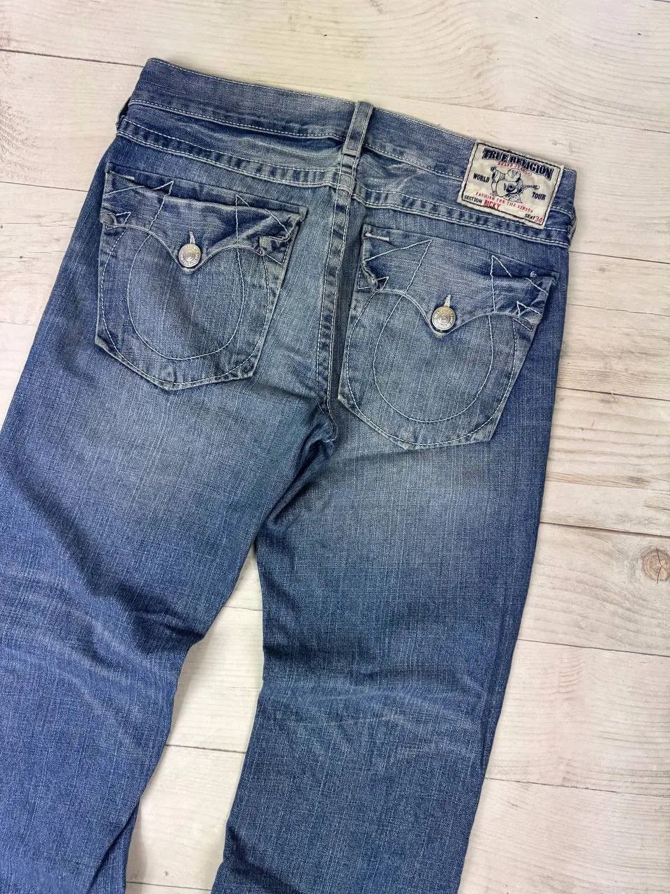 True Religion Vintage True Religion Ricky Baggy Denim Jeans 90s Y2K Size US 36 / EU 52 - 14 Thumbnail