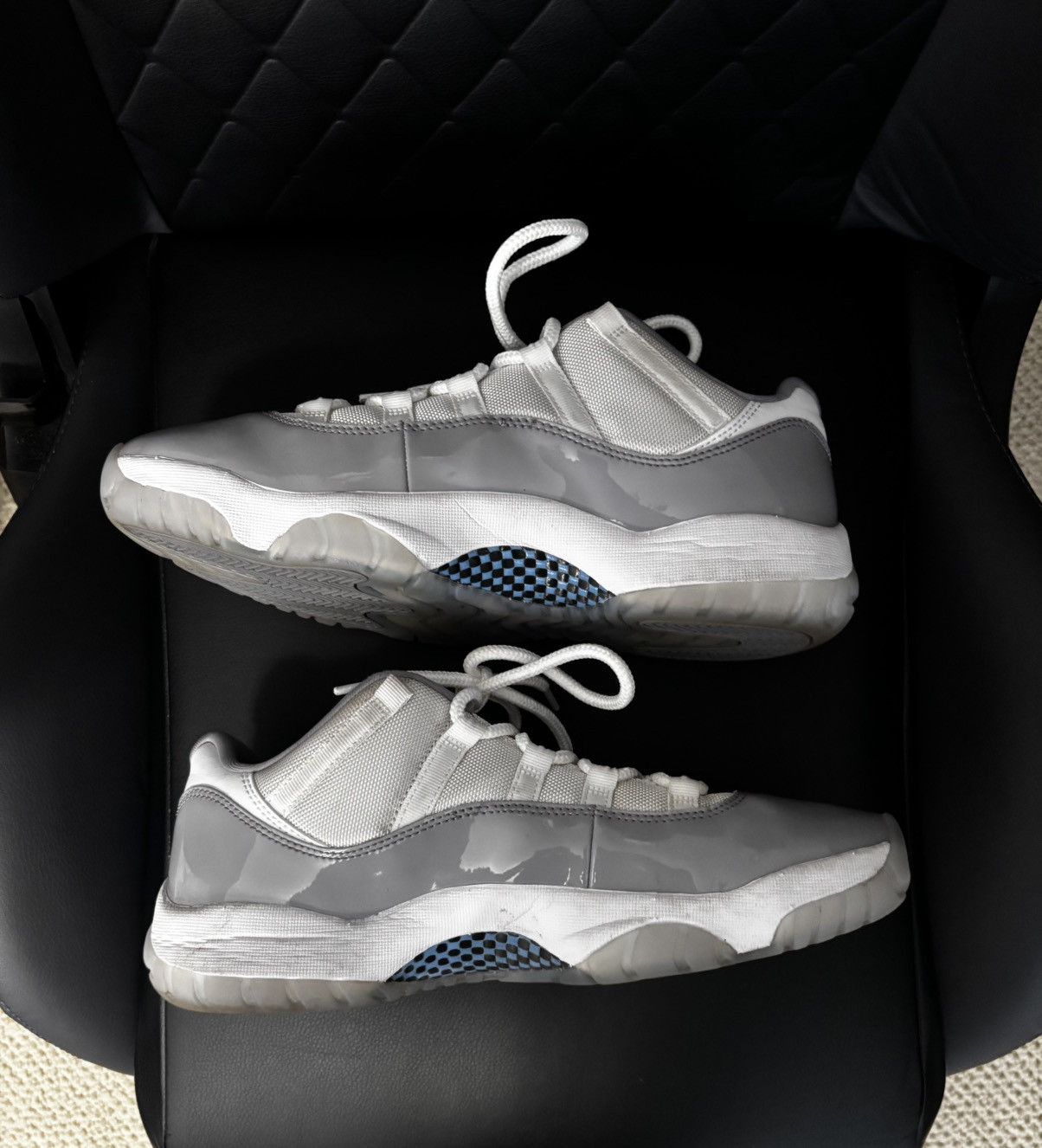 Jordan Brand Jordan 11 Retro Low Cement Grey Size US 11 / EU 44 - 1 Thumbnail