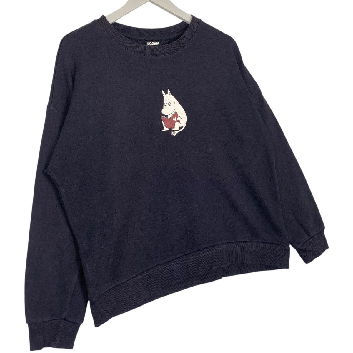 Vintage Vintage Moomin Sweatshirt Crewneck Black Baggy Style Size M Size US M / EU 48-50 / 2 - 3 Thumbnail