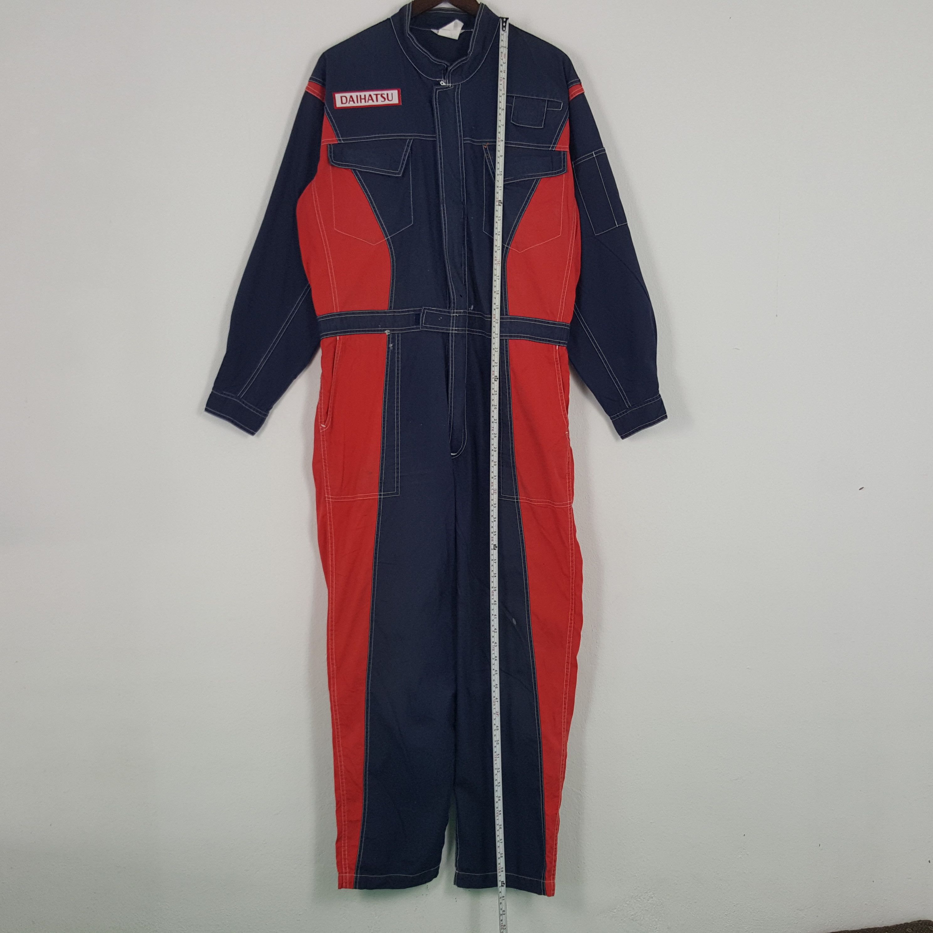 Vintage Vintage Daihatsu Worker Coverall Jumpsuit Jacket Size US L / EU 52-54 / 3 - 7 Thumbnail
