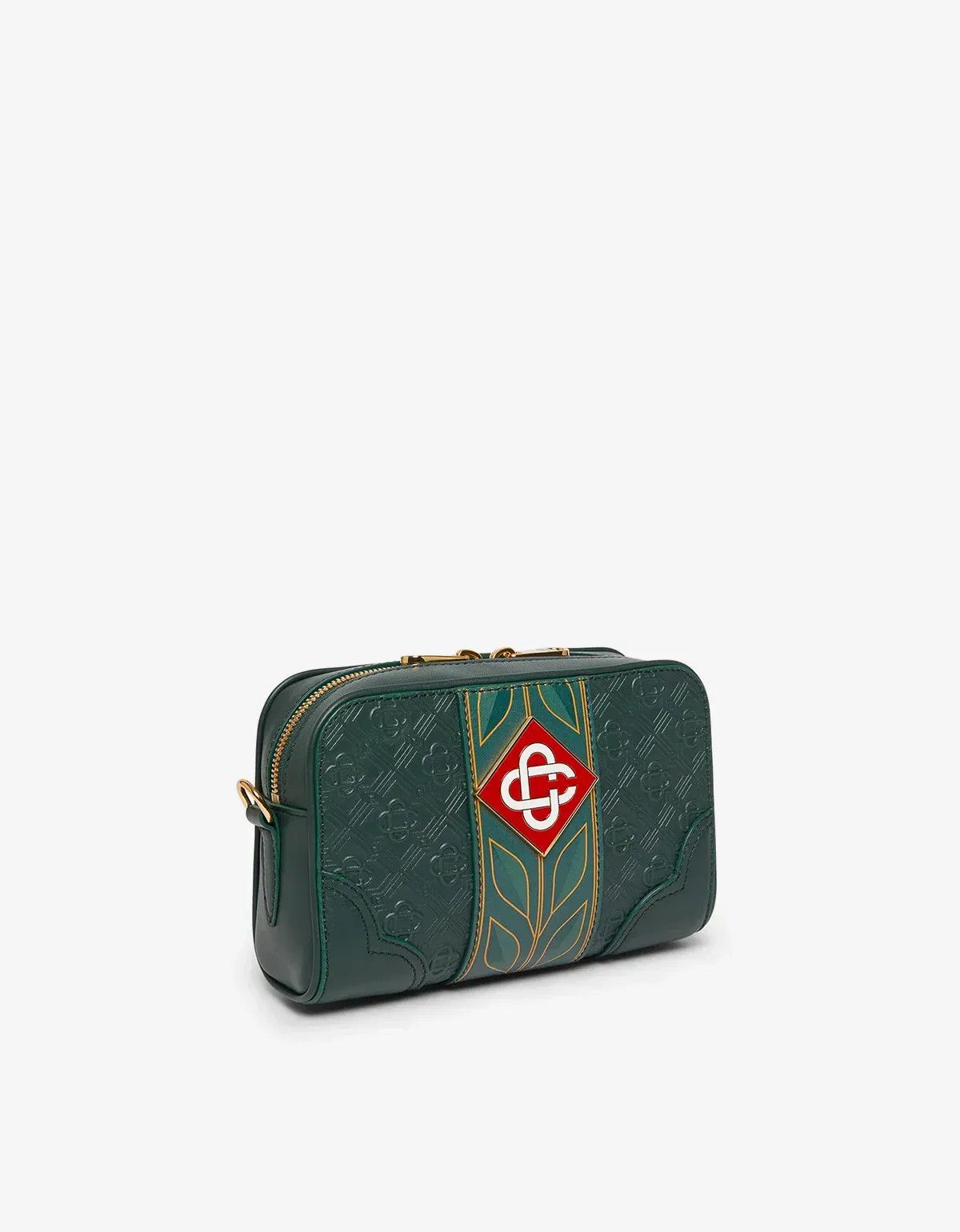 Casablanca Casablanca Green Monogram Crossbody Bag Size ONE SIZE - 3 Thumbnail