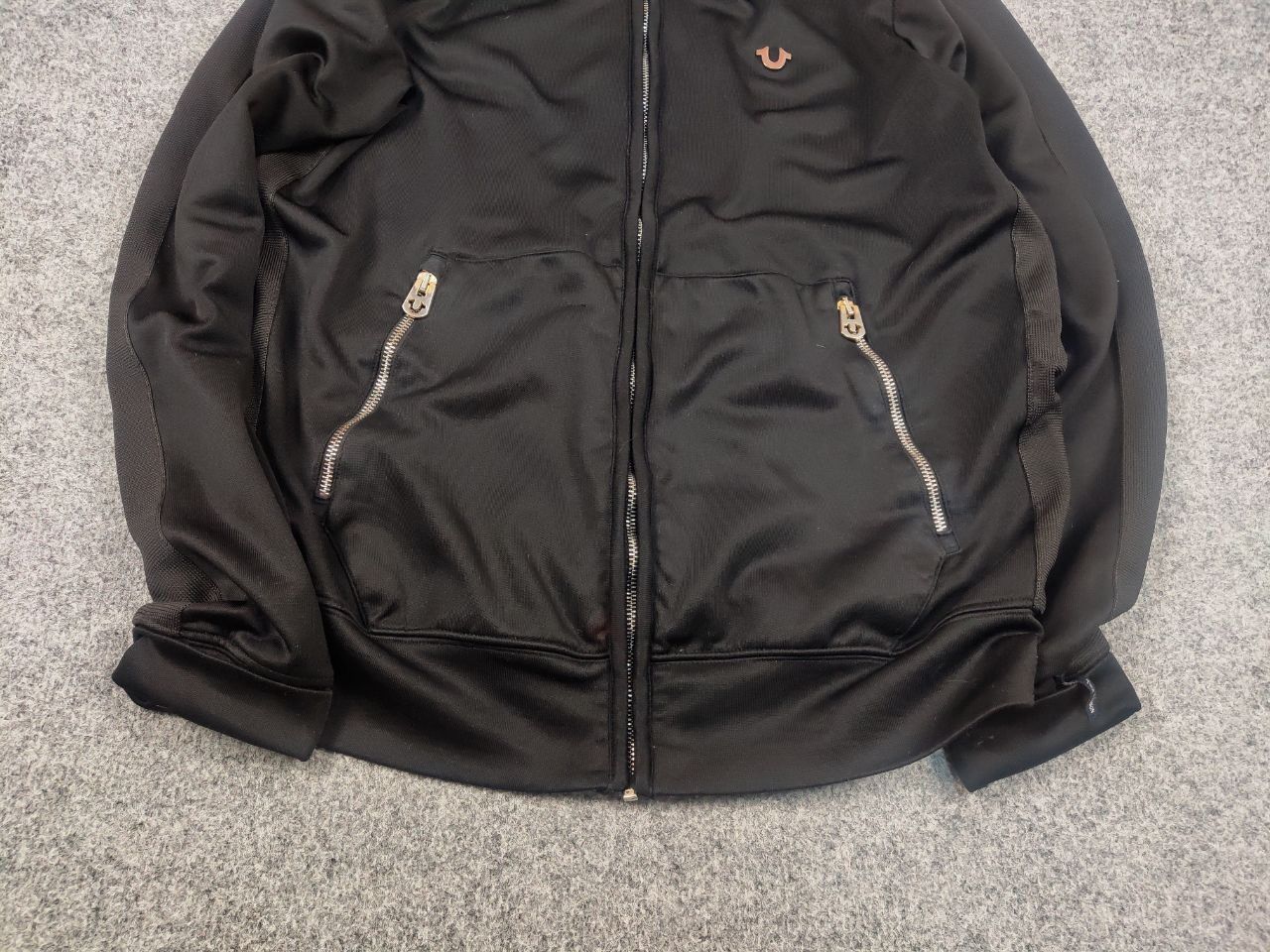 True Religion Vintage True Religion Zip Hoodie Foil Logo USA Style Y2K Size US M / EU 48-50 / 2 - 6 Thumbnail