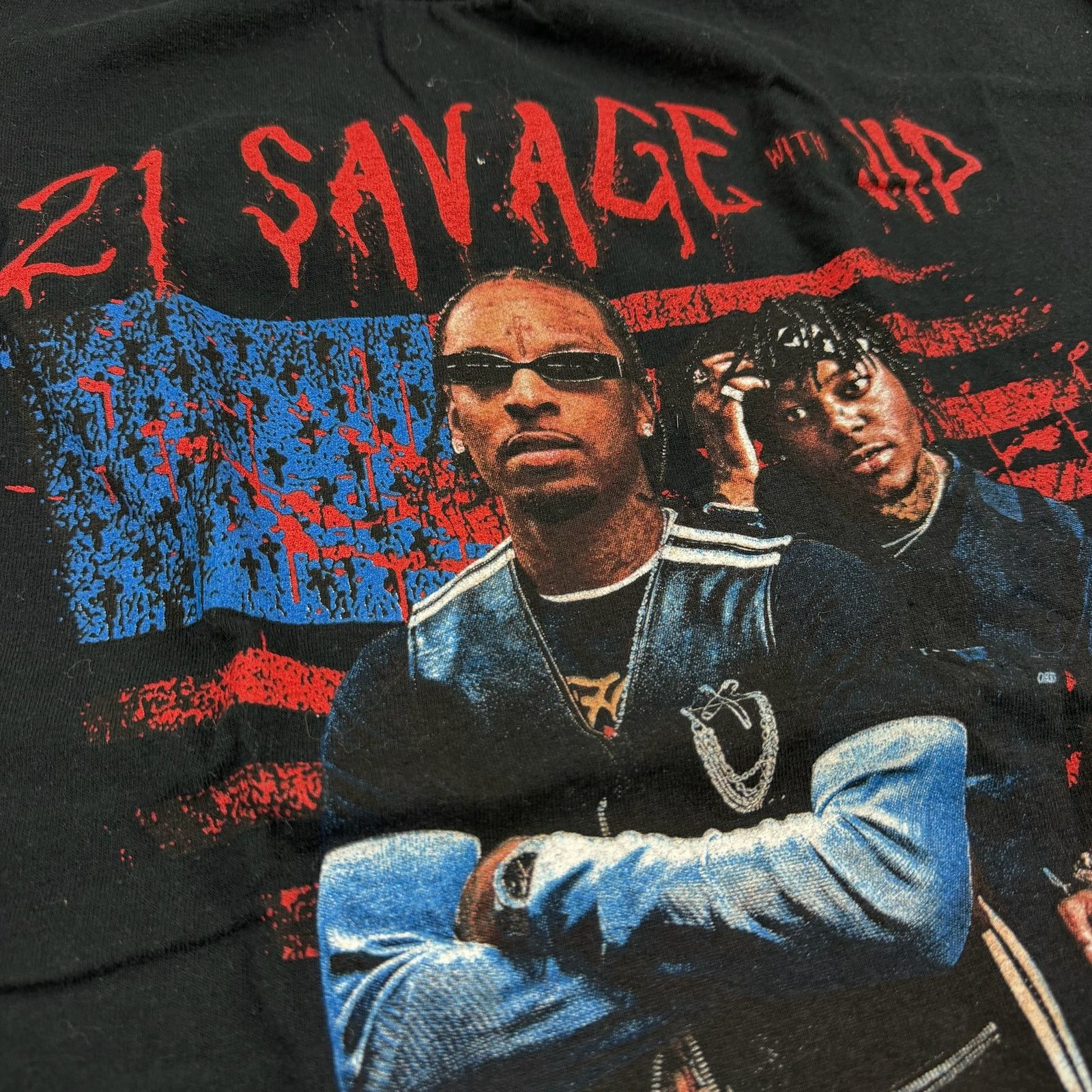 Gildan 21 Savage American Dream Tour Shirt Size Large Size US L / EU 52-54 / 3 - 6 Thumbnail