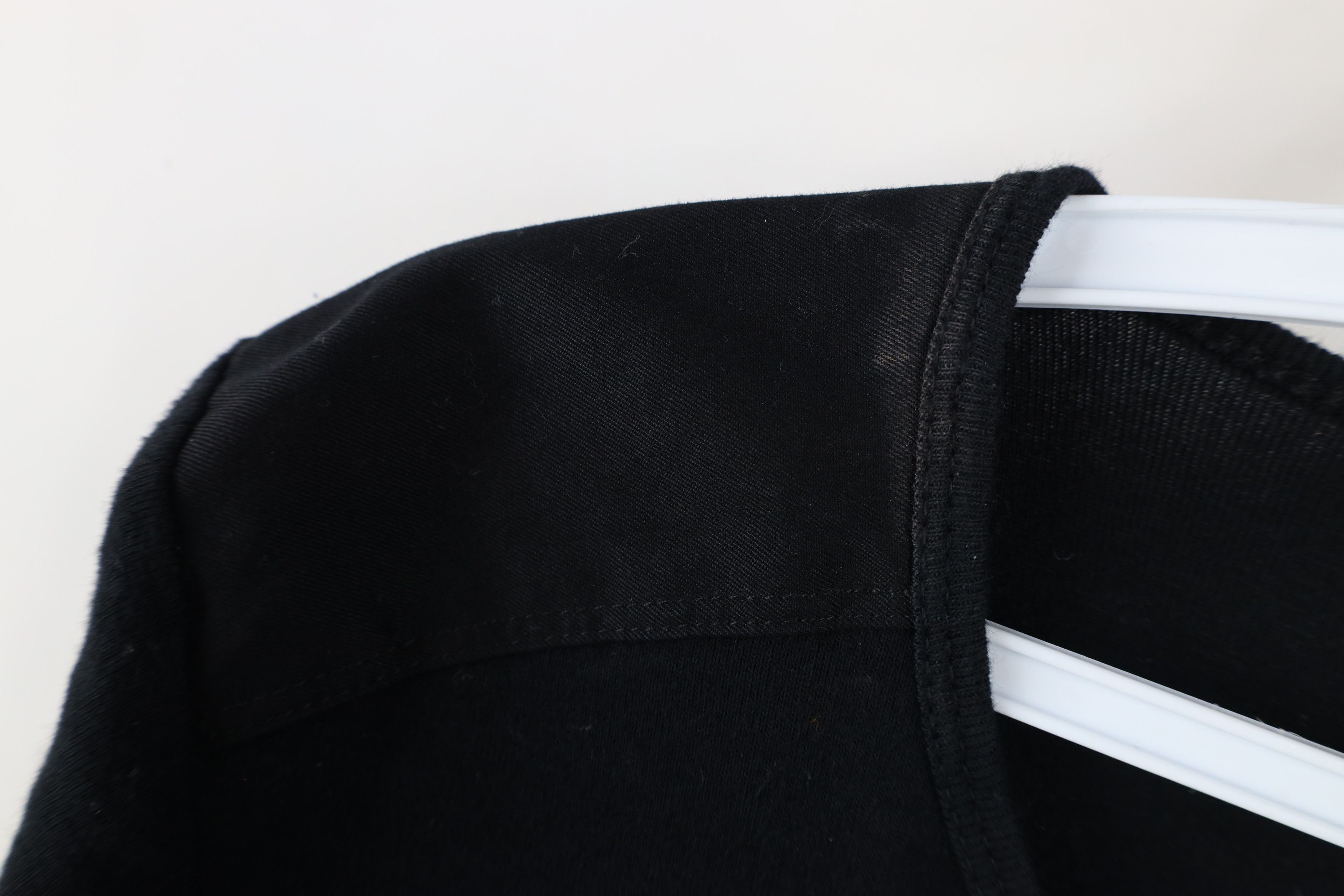 Ralph Lauren × Vintage Vintage 90s Ralph Lauren Boat Anchor Henley T-Shirt Black Size L / US 10 / IT 46 - 8 Thumbnail