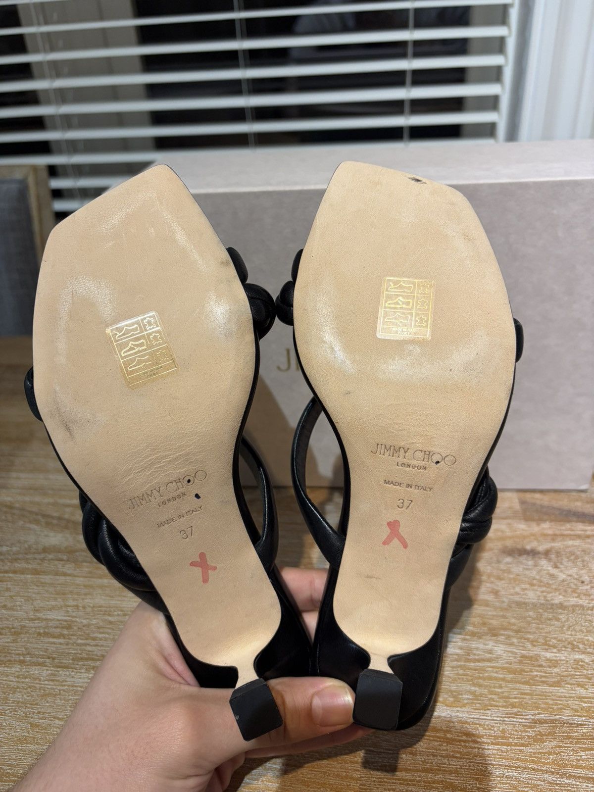 Jimmy Choo Jimmy Choo ‘Diosa Mule’ Platform Heel Size US 7 / IT 37 - 3 Thumbnail