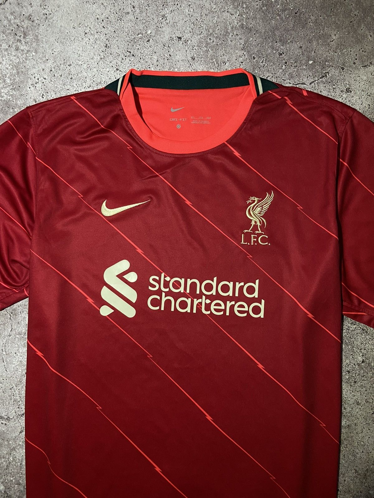 Nike Liverpool Nike Football Jersey T-shirt Size US XXL / EU 58 / 5 - 2 Thumbnail
