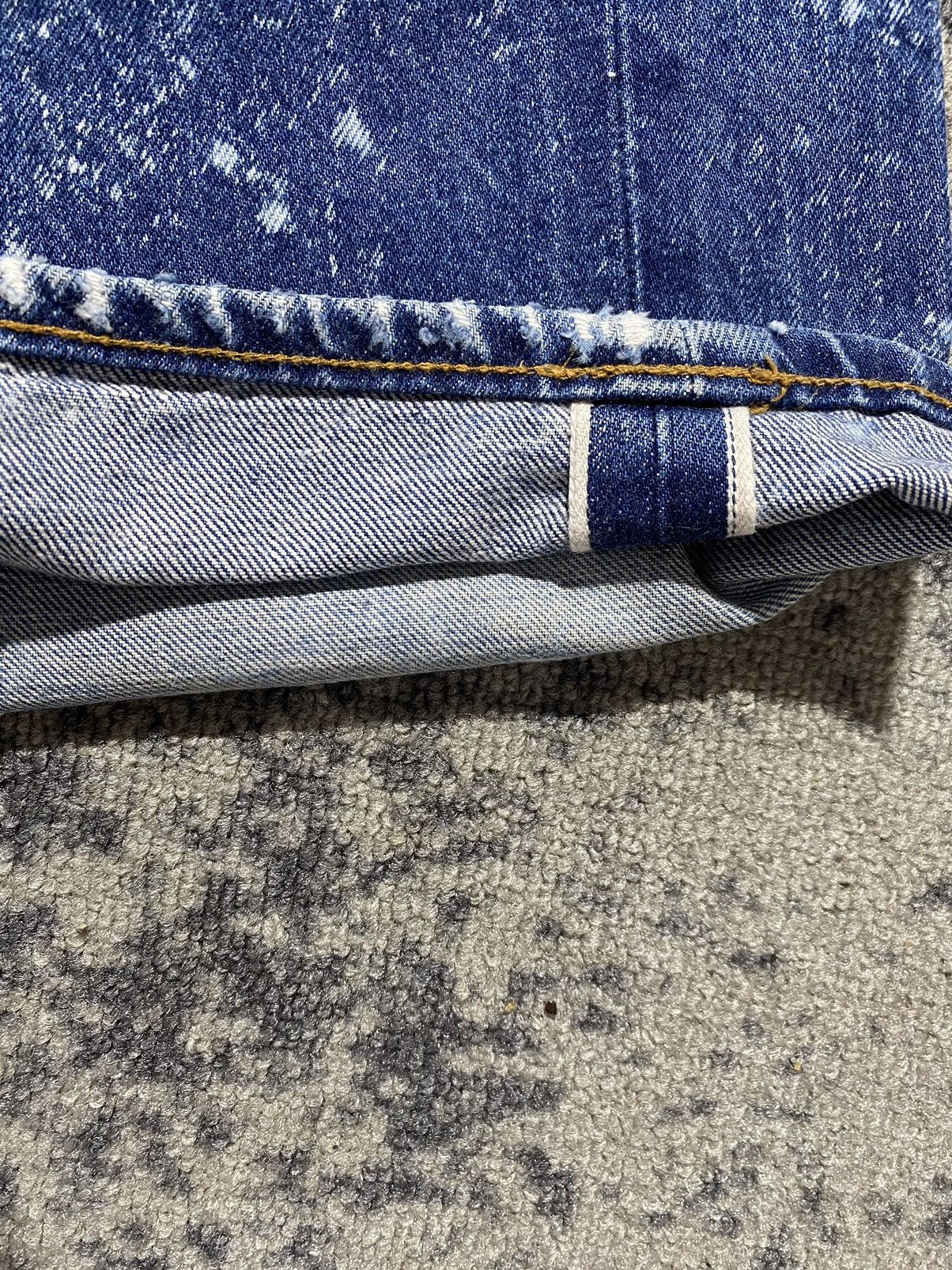 Levi's Levis denim jeans vintage selvedge 90’s distressed Size US 30 / EU 46 - 6 Thumbnail