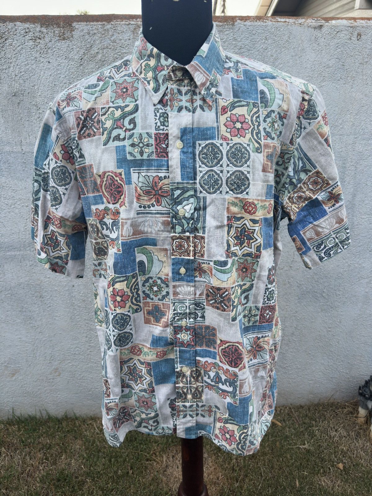 Reyn Spooner PreOwned Reyn Spooner Classic Hawaiian Print Men's XL Size US XL / EU 56 / 4 - 1 Thumbnail