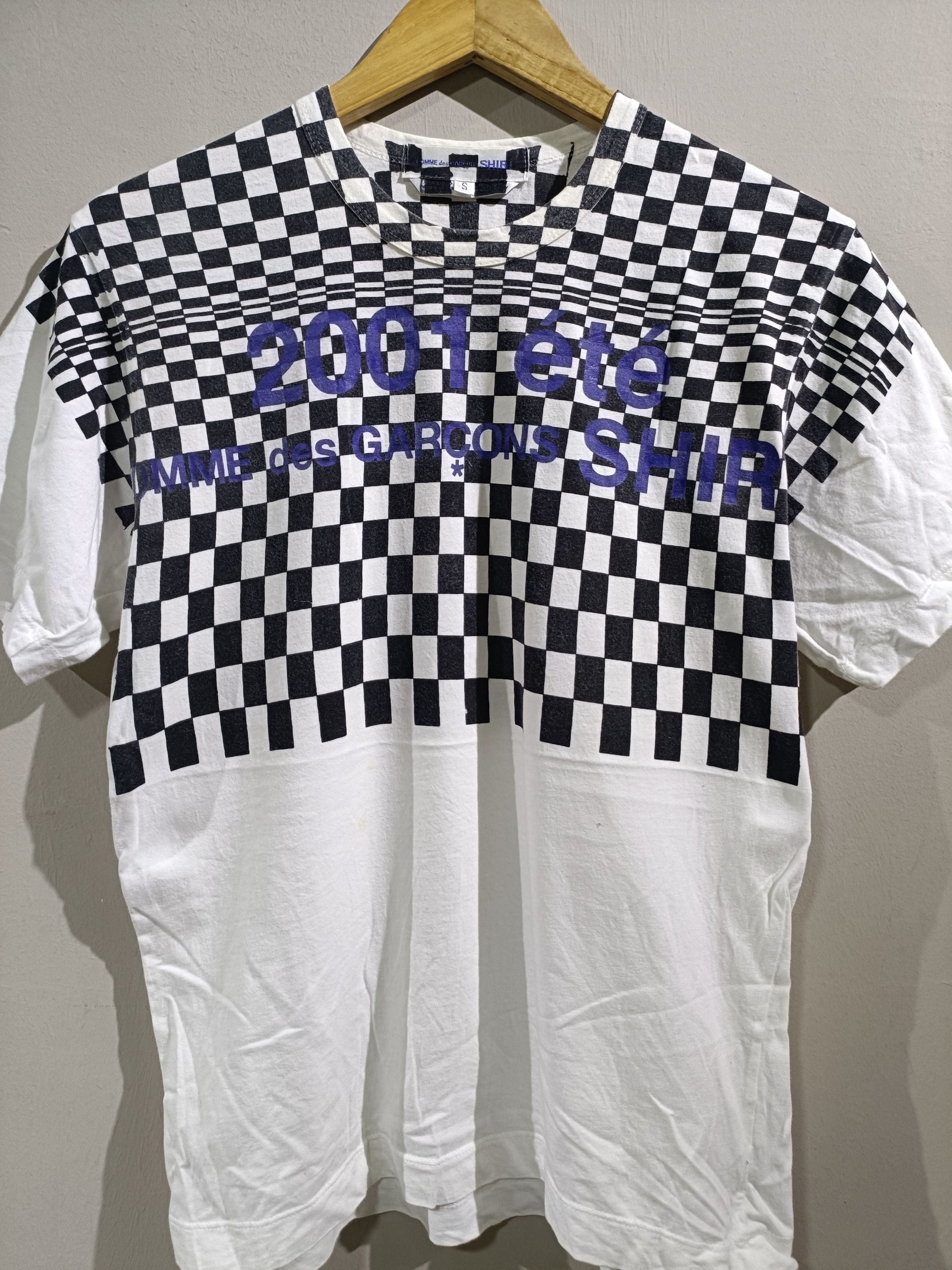 Comme des Garcons × Designer Comme Des Garcons shirt Check Box Design Japanese Brand Size US S / EU 44-46 / 1 - 2 Thumbnail