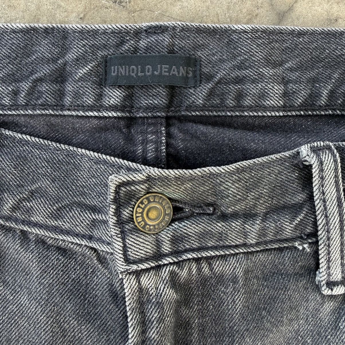 All Blacks W36x29 Vintage Japanese Black Denim Jean Pants Size US 36 / EU 52 - 6 Thumbnail