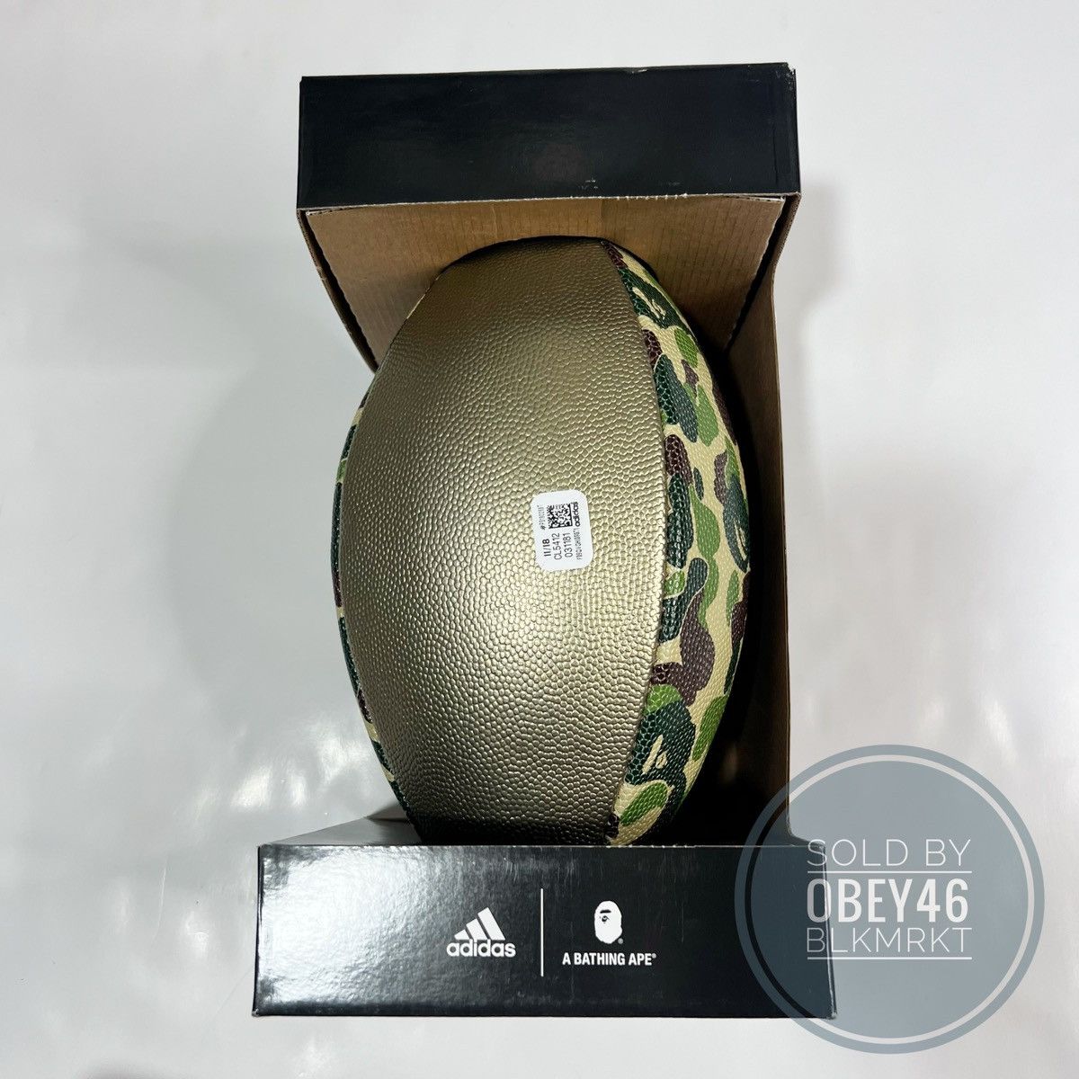 Adidas × Bape Adidas BAPE Rifle Football Green Camo SS23 CL5412 Size ONE SIZE - 6 Thumbnail