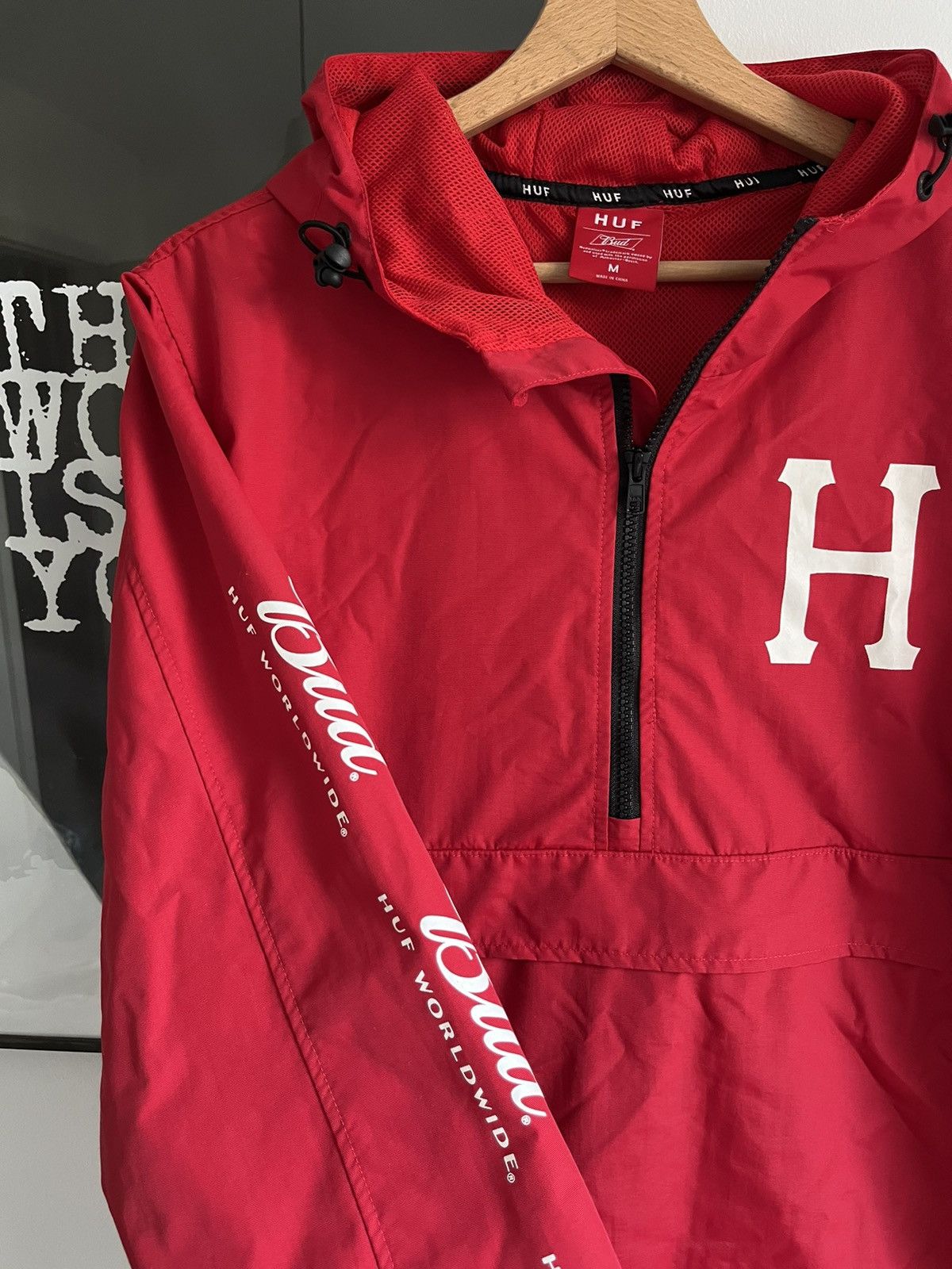 Budweiser × Huf HUF x Budweiser Anorak Jacket Size US M / EU 48-50 / 2 - 3 Thumbnail