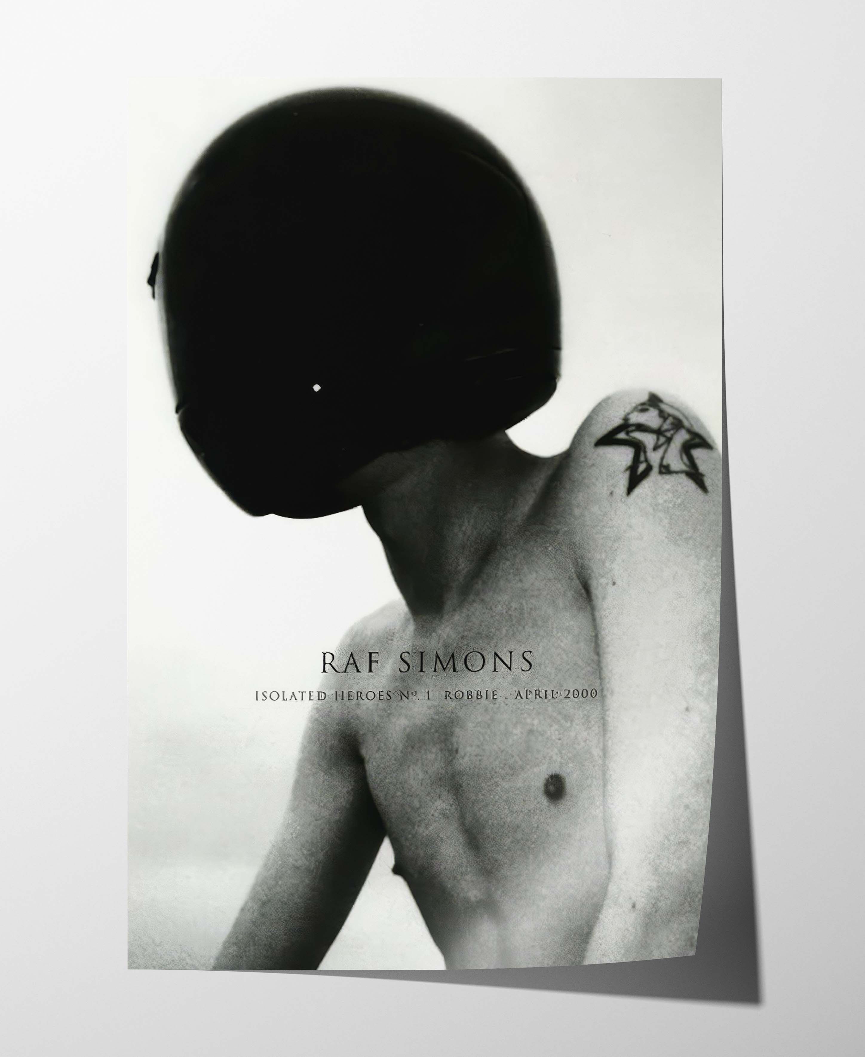 Raf Simons Raf Simons 2000 Poster Gift Vintage Archive Art Book Logo Size ONE SIZE - 1 Thumbnail