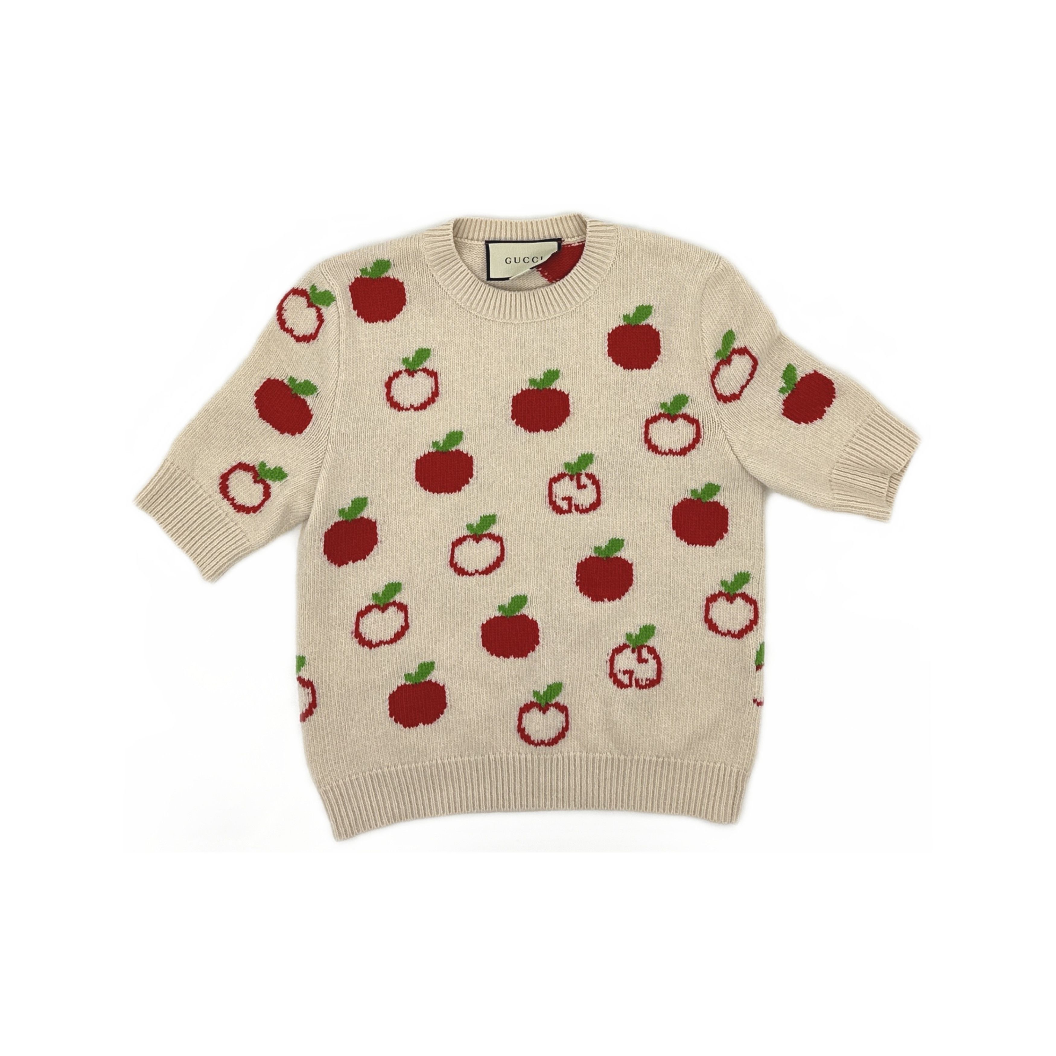 Gucci Gucci Apple Pattern Sweater IT 40 Size S / US 4 / IT 40 - 1 Thumbnail