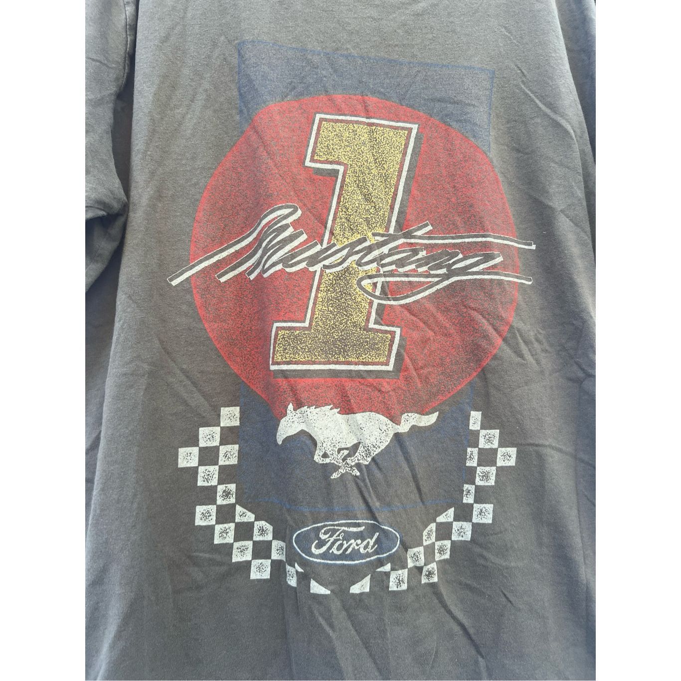 Ford Ford Mustang Grey Woman’s Top Size XL Size XL / US 12-14 / IT 48-50 - 3 Thumbnail