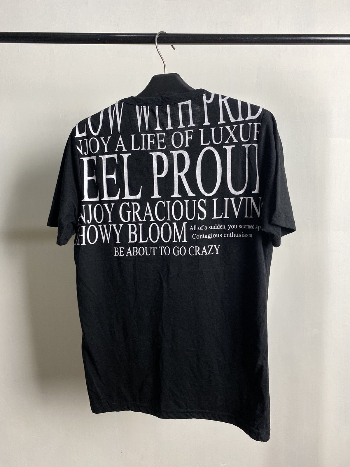 If Six Was Nine × Japanese Brand × Le Grande Bleu (L.G.B.) Clash Ahead Poem Art Tshirt Size US S / EU 44-46 / 1 - 3 Thumbnail