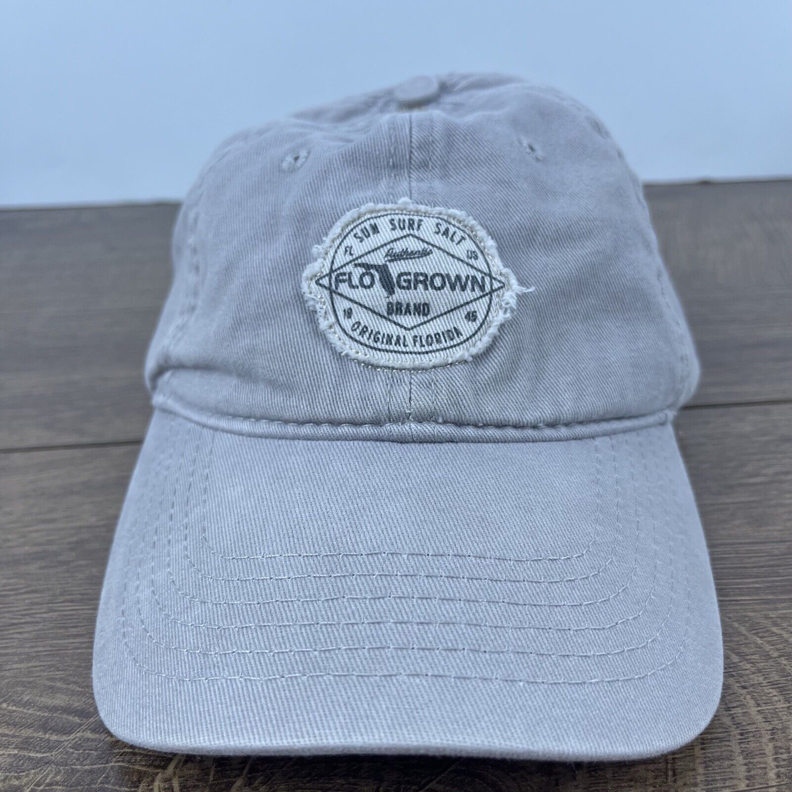 Other Florida Grown Hat Florida Baseball Hat Gray Adjustable Hat G Size ONE SIZE - 1 Thumbnail