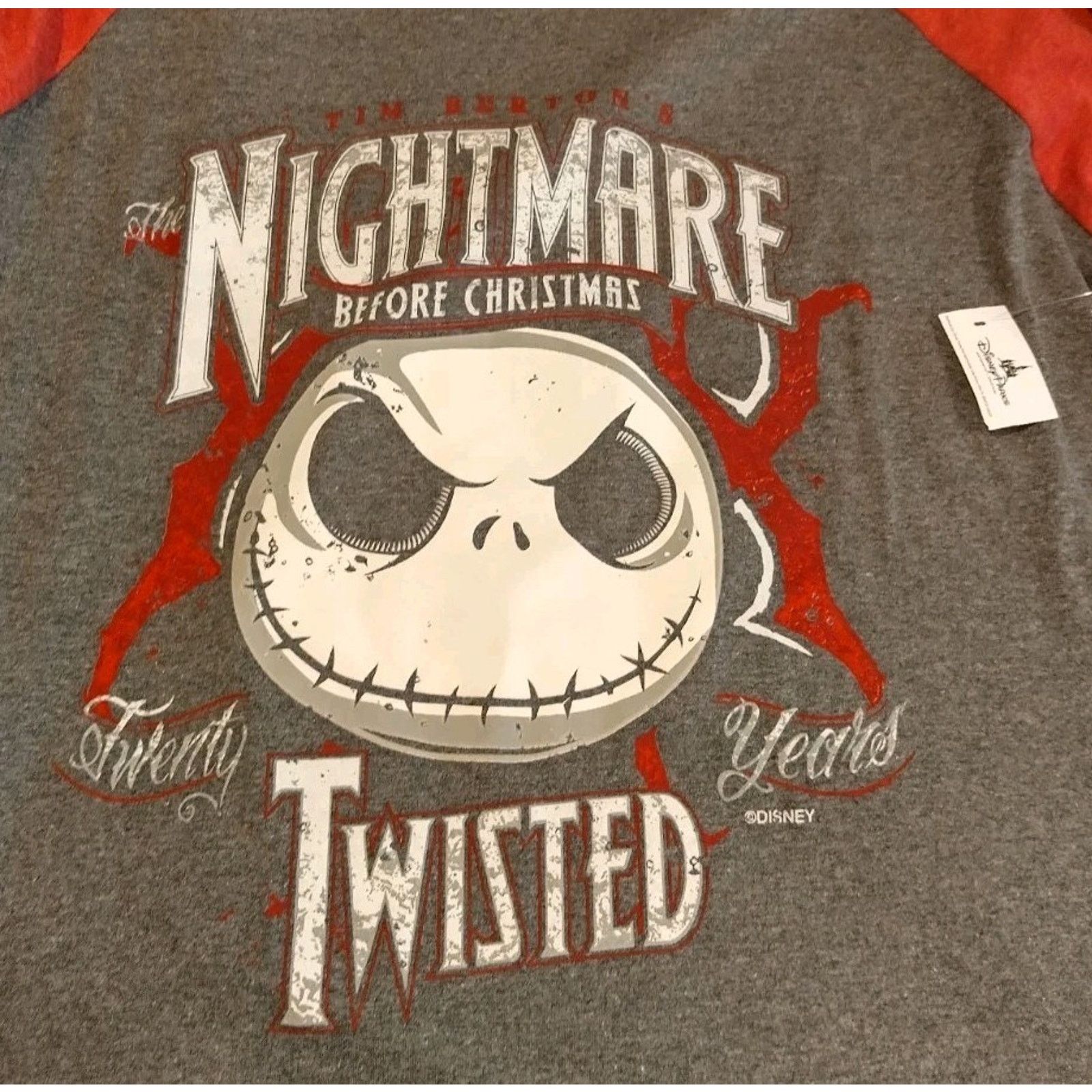 Disney NWT! Nightmare Before Christmas "Twisted" Jersey Men's Large Size US L / EU 52-54 / 3 - 2 Thumbnail