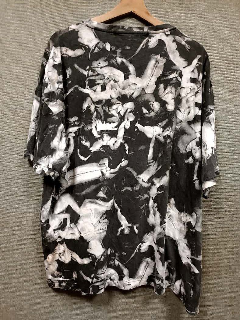NO ID t shirt no id black over print made in japan Size US XXL / EU 58 / 5 - 2 Thumbnail