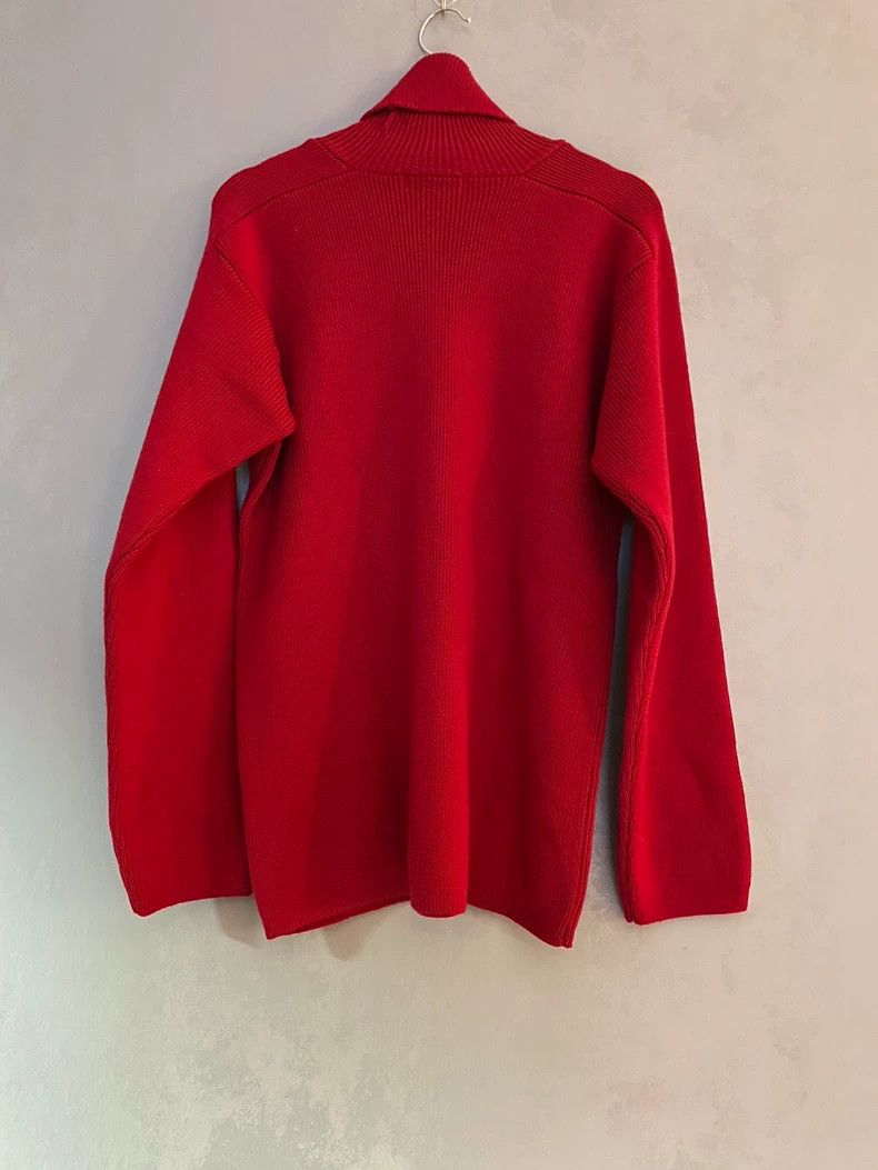Yohji Yamamoto Yohji Yamamoto 1997 AW Wax Man Gorgeous Turtleneck Sweater Size US M / EU 48-50 / 2 - 3 Thumbnail