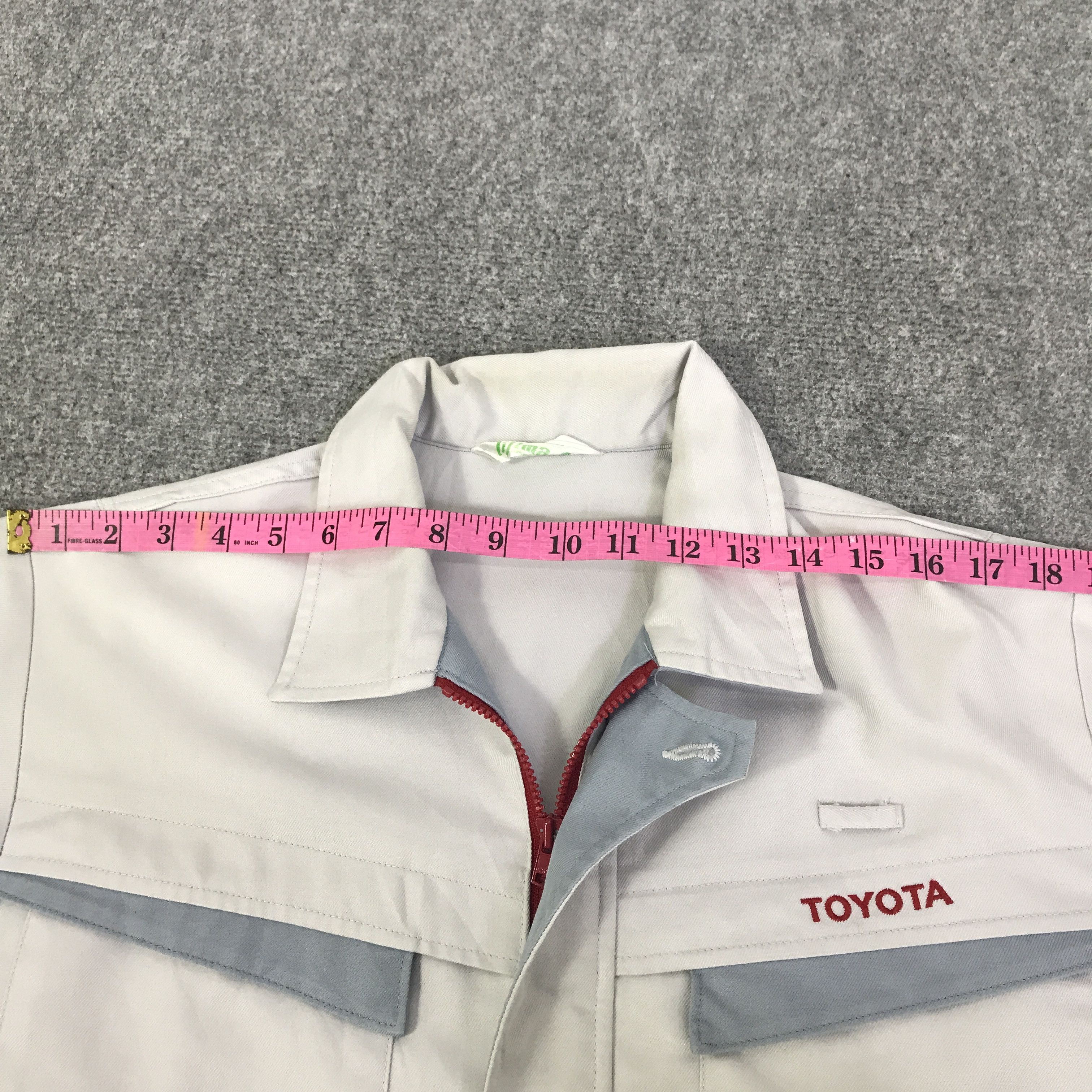 Japanese Brand Toyota racing workers jacket K79B14 Size US L / EU 52-54 / 3 - 6 Thumbnail