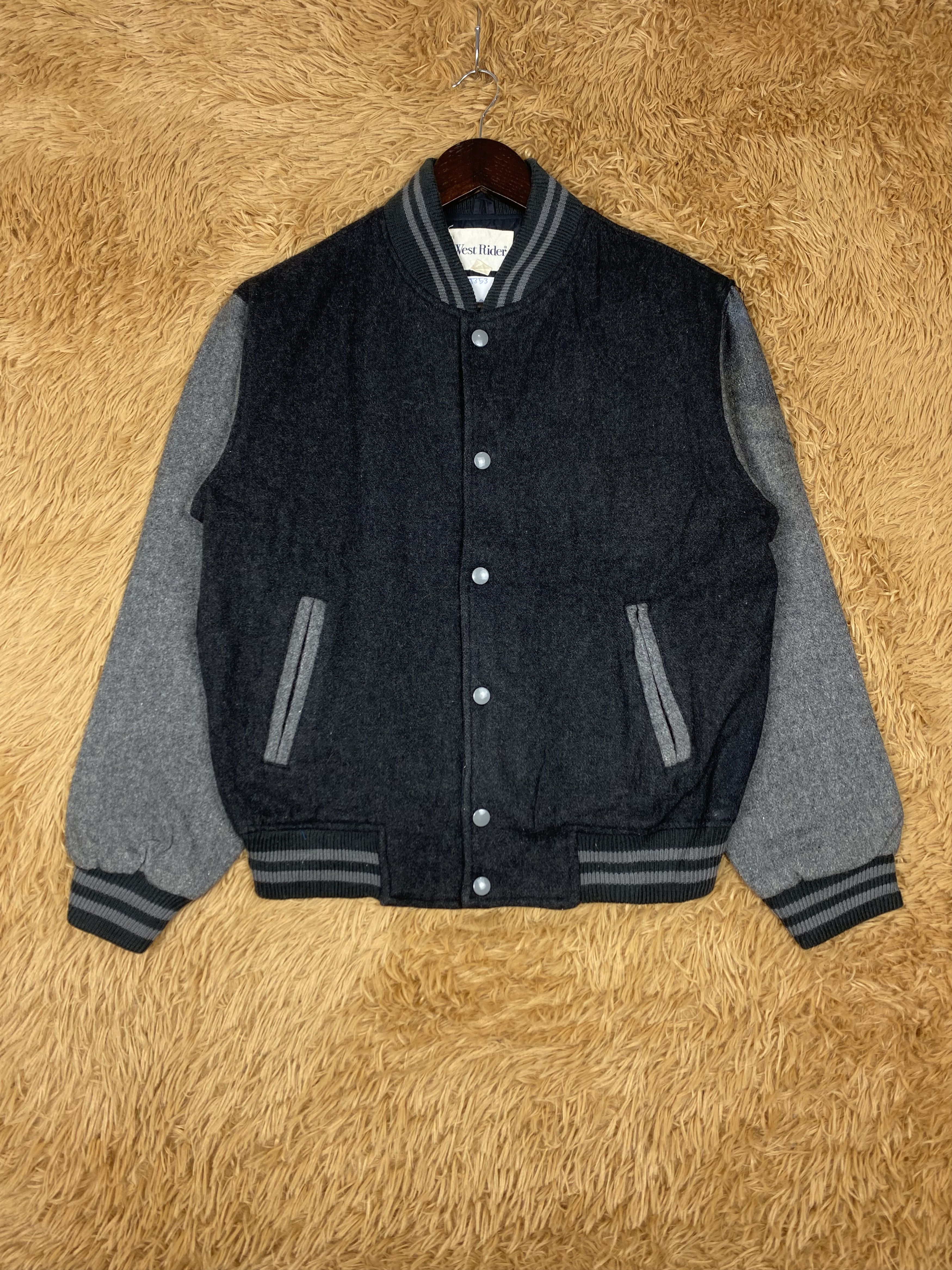 WEST RIDE Vintage West Rider Varsity Jacket DJ0353 Size US M / EU 48-50 / 2 - 1 Thumbnail