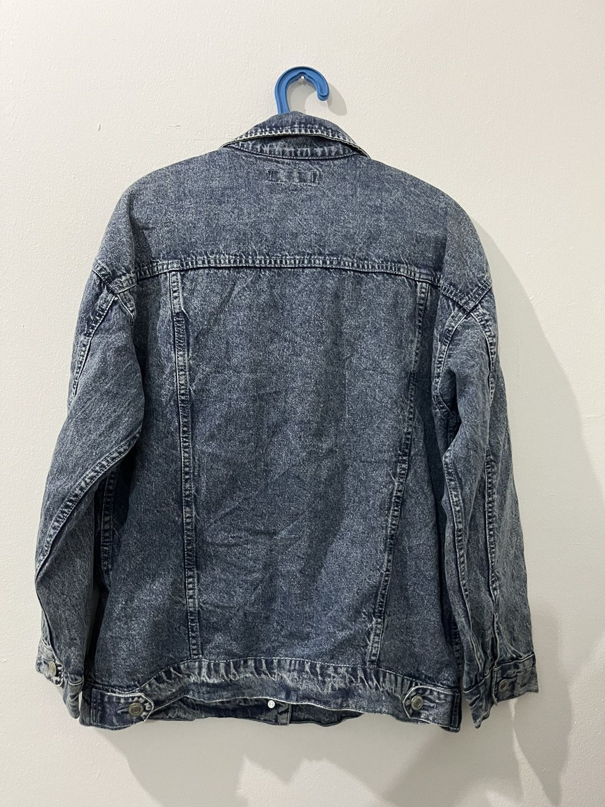 Denim & Co. COLZA Lefty Button Nice Blue Denim Color Women Jackets Size US L / EU 52-54 / 3 - 9 Thumbnail