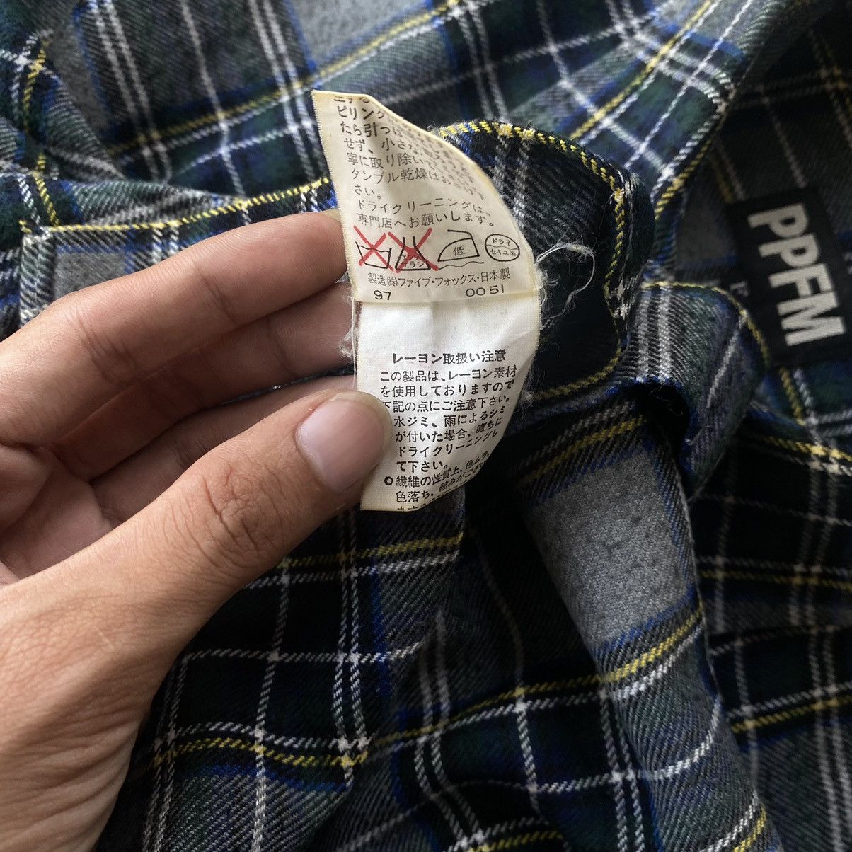 PPFM PPFM FLANNEL SHIRT Size US M / EU 48-50 / 2 - 6 Thumbnail