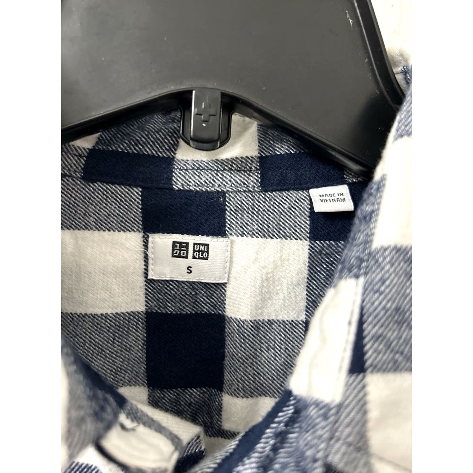 Uniqlo UNIQLO Button-Up Shirt Mens Small Blue Gingham Flannel Long Sleeve L/S Casual Mens Regular Fit Vintage No Size US S / EU 44-46 / 1 - 5 Thumbnail