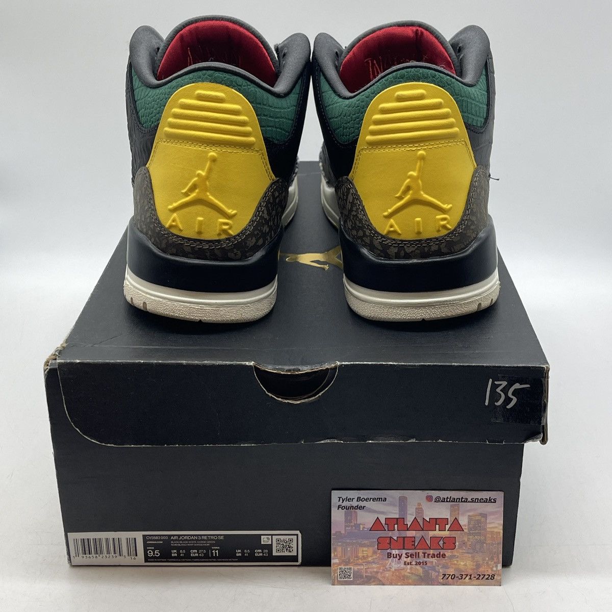Jordan Brand Air Jordan 3 animal instinct 2.0 Size US 9.5 / EU 42-43 - 3 Thumbnail