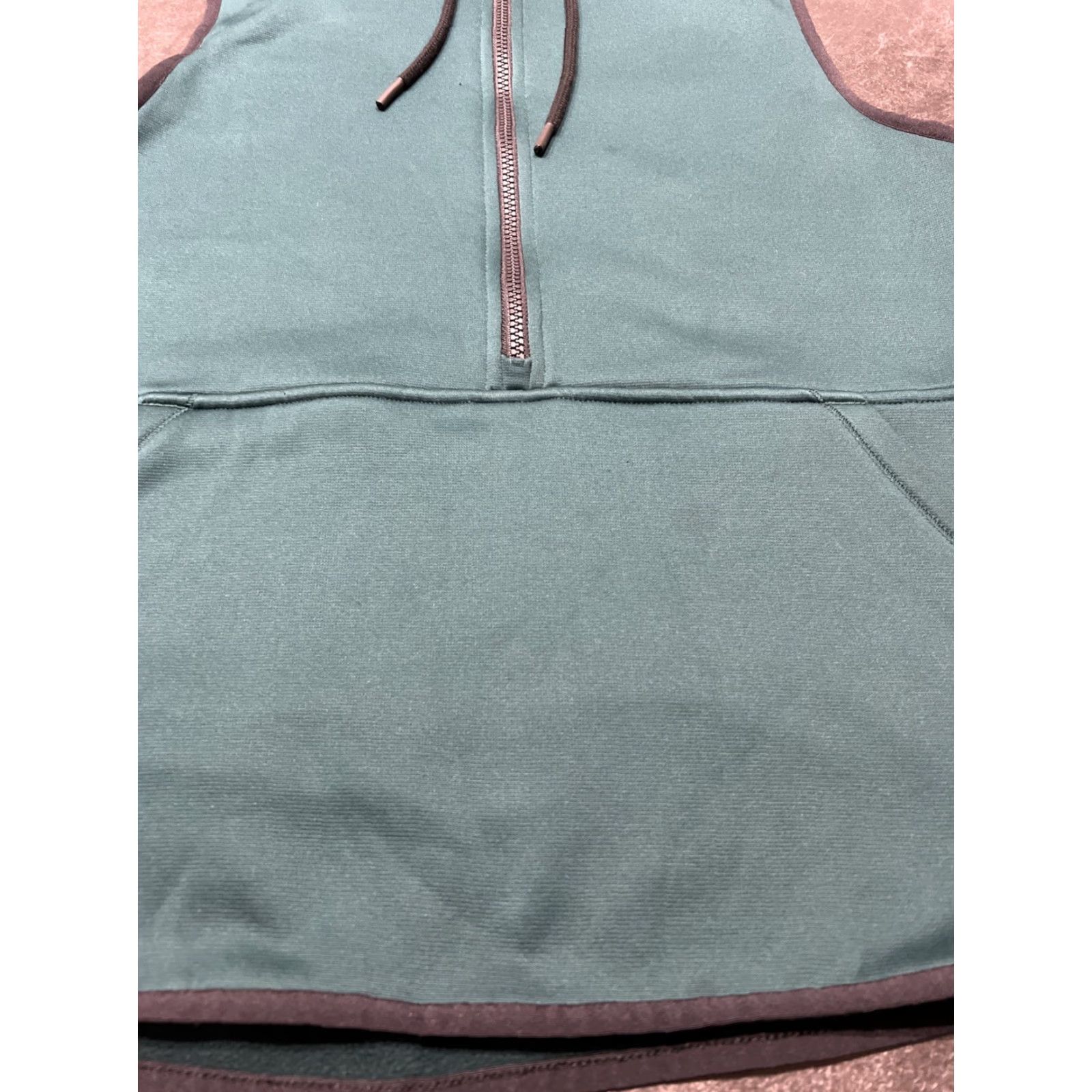 Under Armour VINTAGE Under Armour Women's Vest Fleece Water Resistant Moisture Wicking Green Medium Activewear Size M / US 6-8 / IT 42-44 - 3 Thumbnail