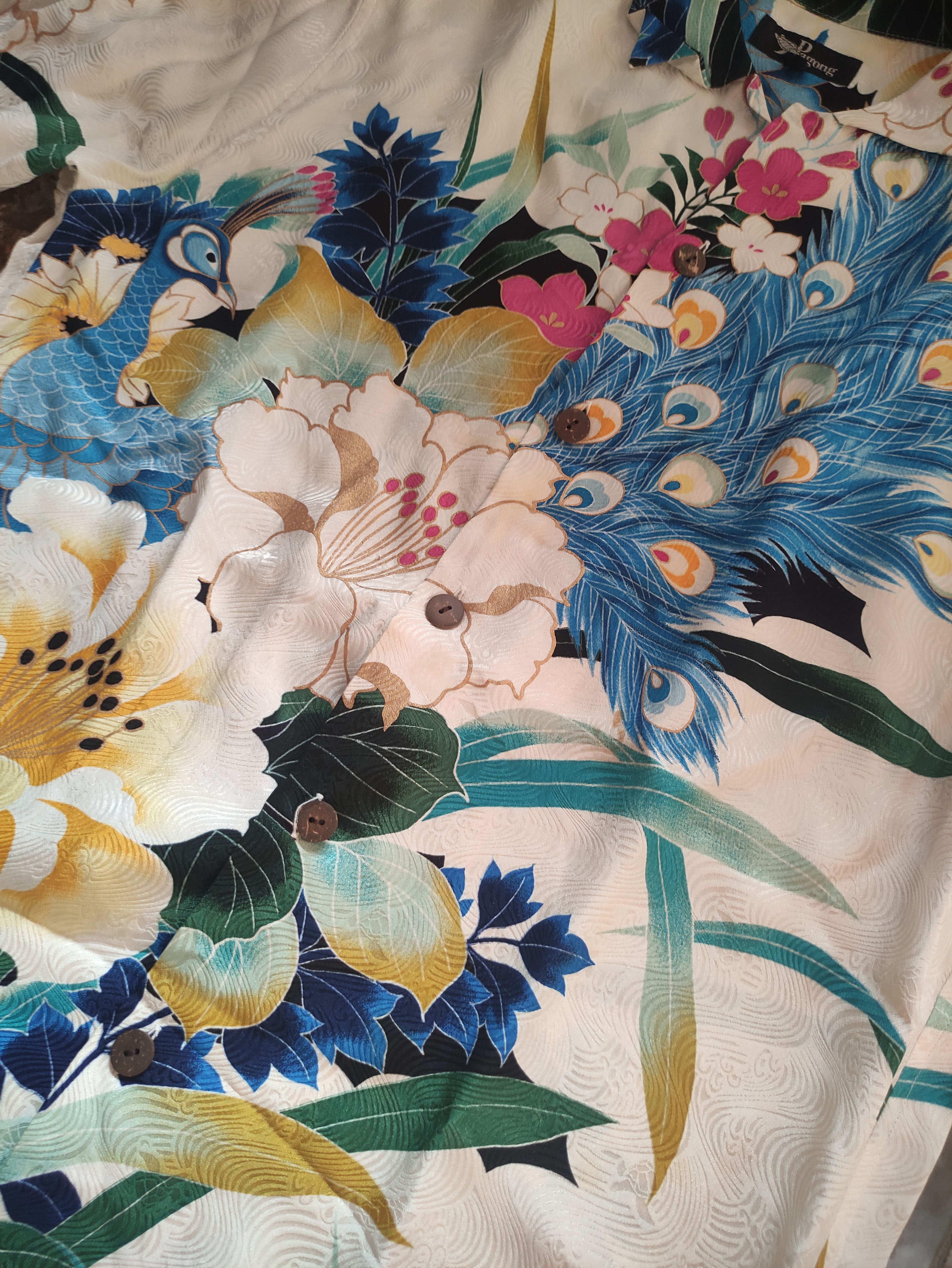 Japanese Brand × Sun Surf × Toyo Enterprises ✅ NEED GONE✅ Pagong Kyoto flowers silk shirt Size US M / EU 48-50 / 2 - 2 Thumbnail