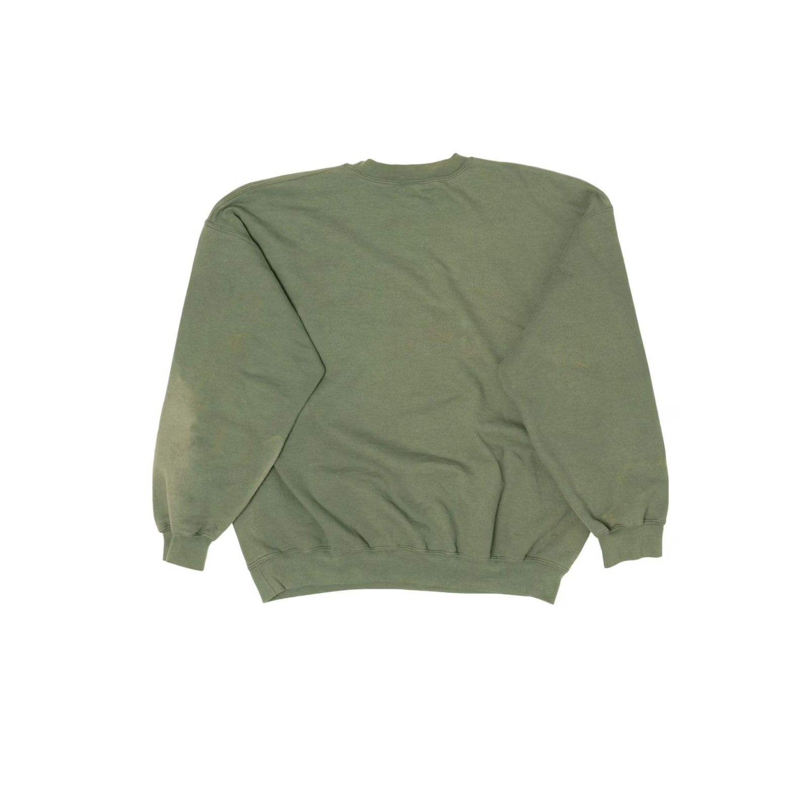 George American Bald Eagle Sun Faded Sweatshirt George Large Green 2010s Mens Womens Unisex Sweatshirt Cotton Polyester Vintage - 2010s (Regular) Size US L / EU 52-54 / 3 - 4 Thumbnail