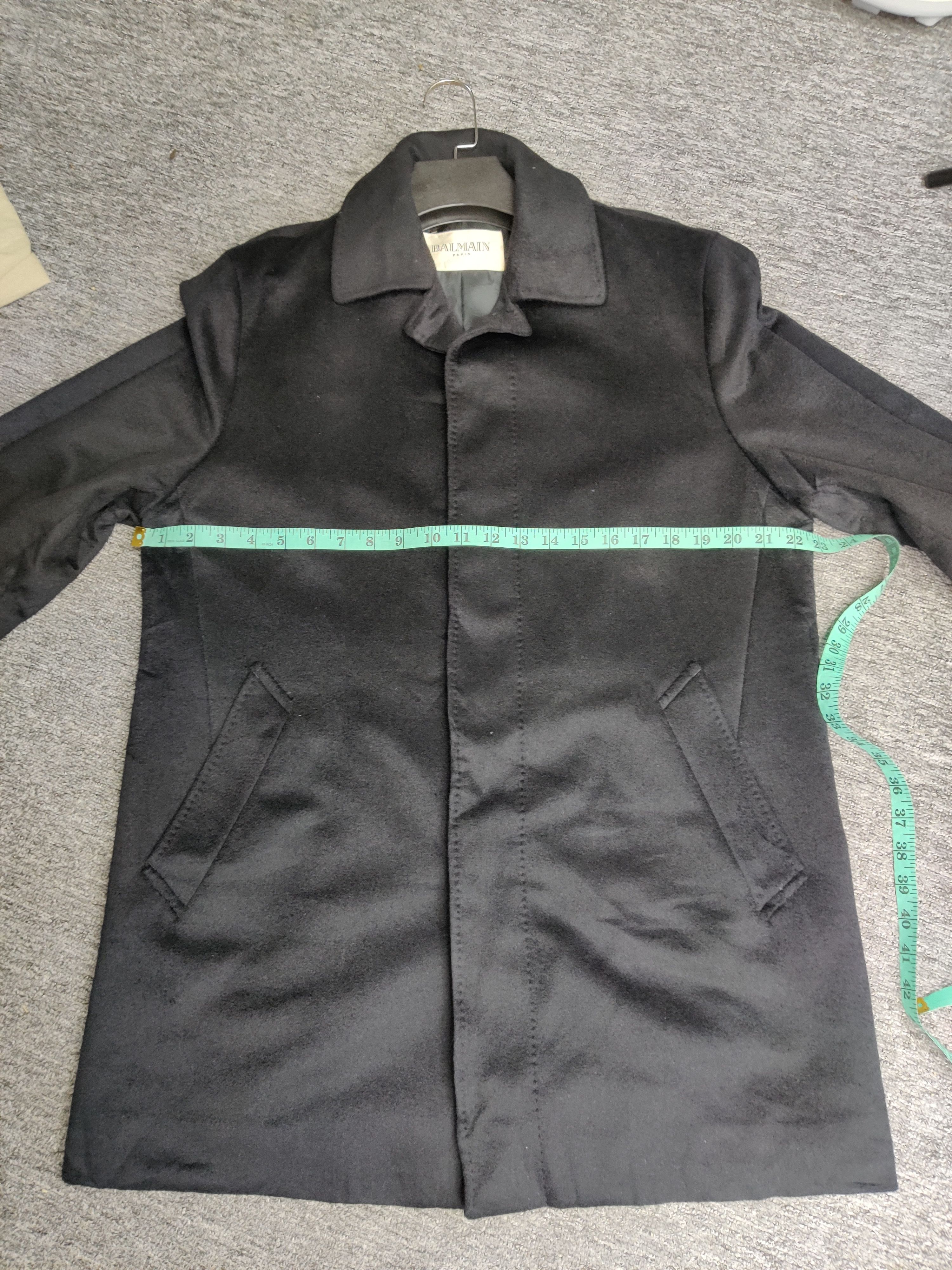 Balmain Balmain Paris Wool Single Breasted Button Coat Size US S / EU 44-46 / 1 - 13 Thumbnail