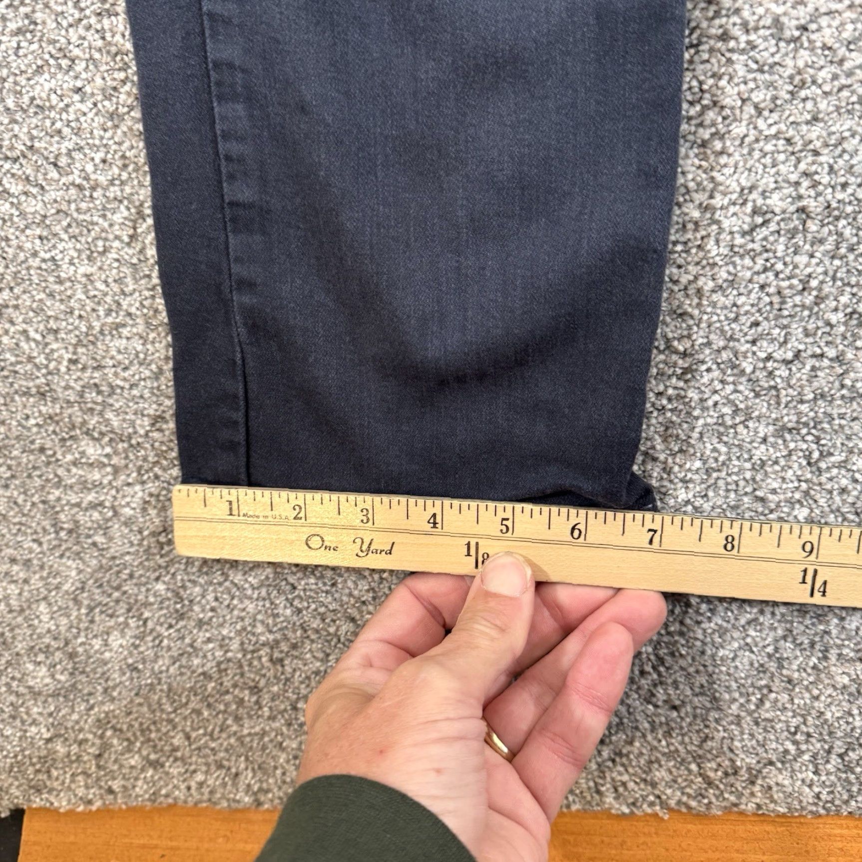 J Brand J Brand Tyler Slim Fit Straight Jeans Sz 30X30 Dark Wash Comfort Stretch Classic Men Jeans Regular Inseam 30 Color Blue Style Straight 5-Pocket Denim Size US 30 / EU 46 - 3 Thumbnail