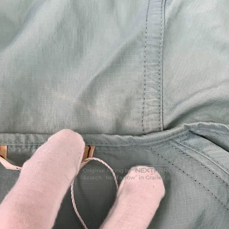 Hermes Hermes Light Blue Geometric Lines Hooded Zipper Jacket Size US M / EU 48-50 / 2 - 9 Thumbnail