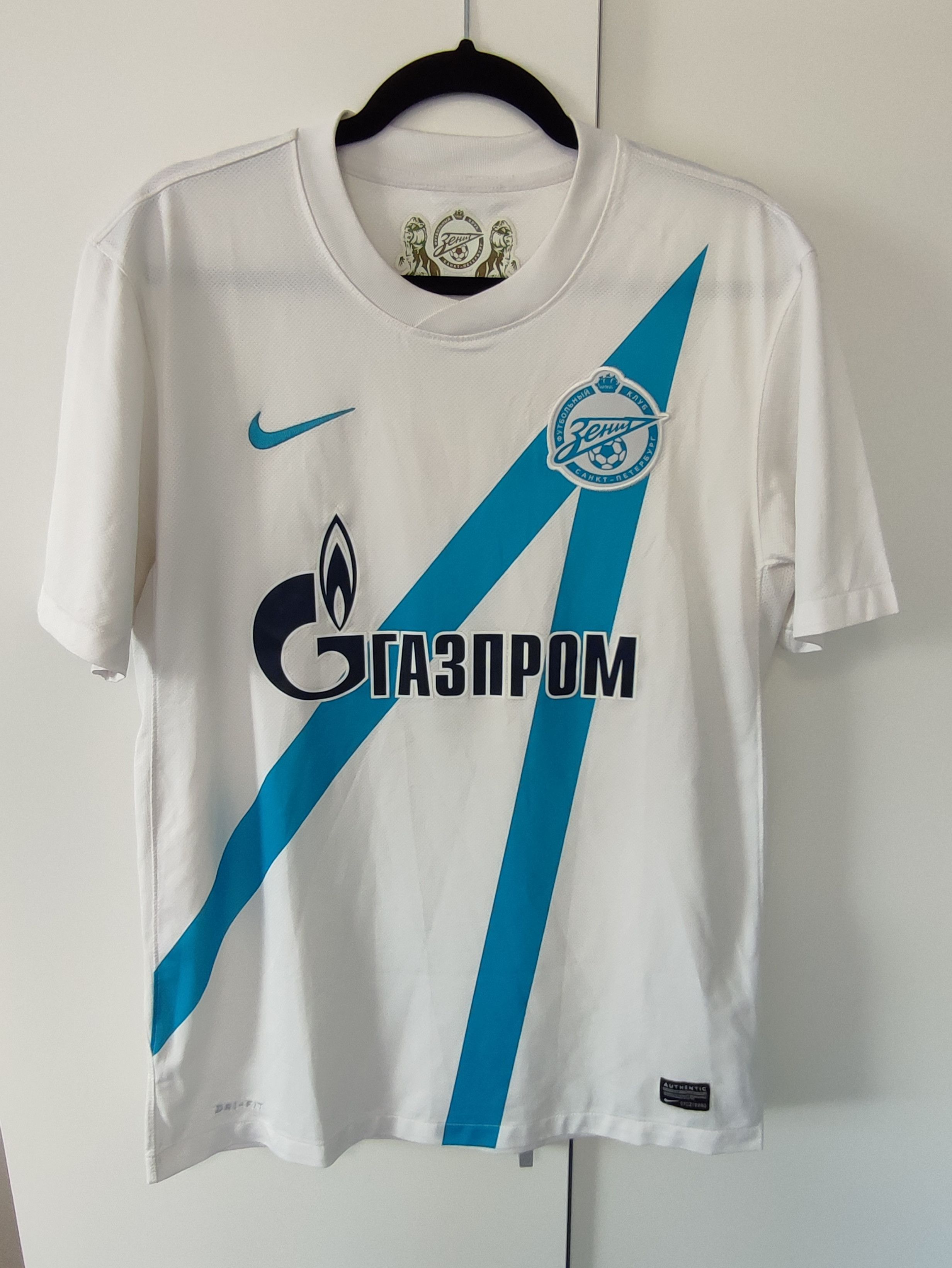 Nike 2012/13 FC Zenit St.Petersburg Away footballjersey shirt Size US M / EU 48-50 / 2 - 12 Thumbnail
