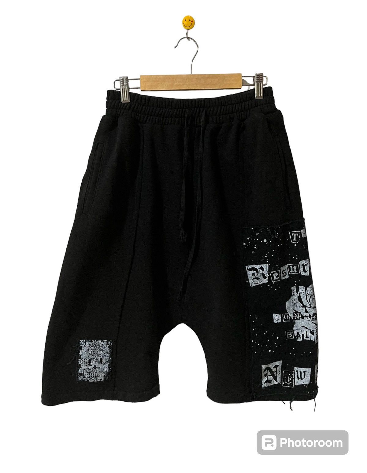 KMRii Danke Schon Drop Crotch Sweat Short Pants Size US 36 / EU 52 - 10 Thumbnail