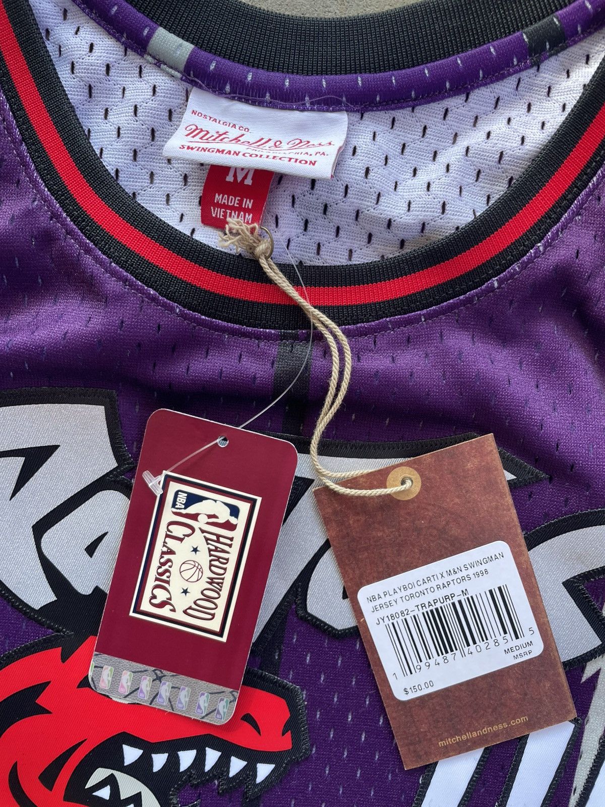 Mitchell & Ness Mitchell & Ness X Playboi Carti X NBA Toronto Raptors Jersey Size US M / EU 48-50 / 2 - 8 Thumbnail