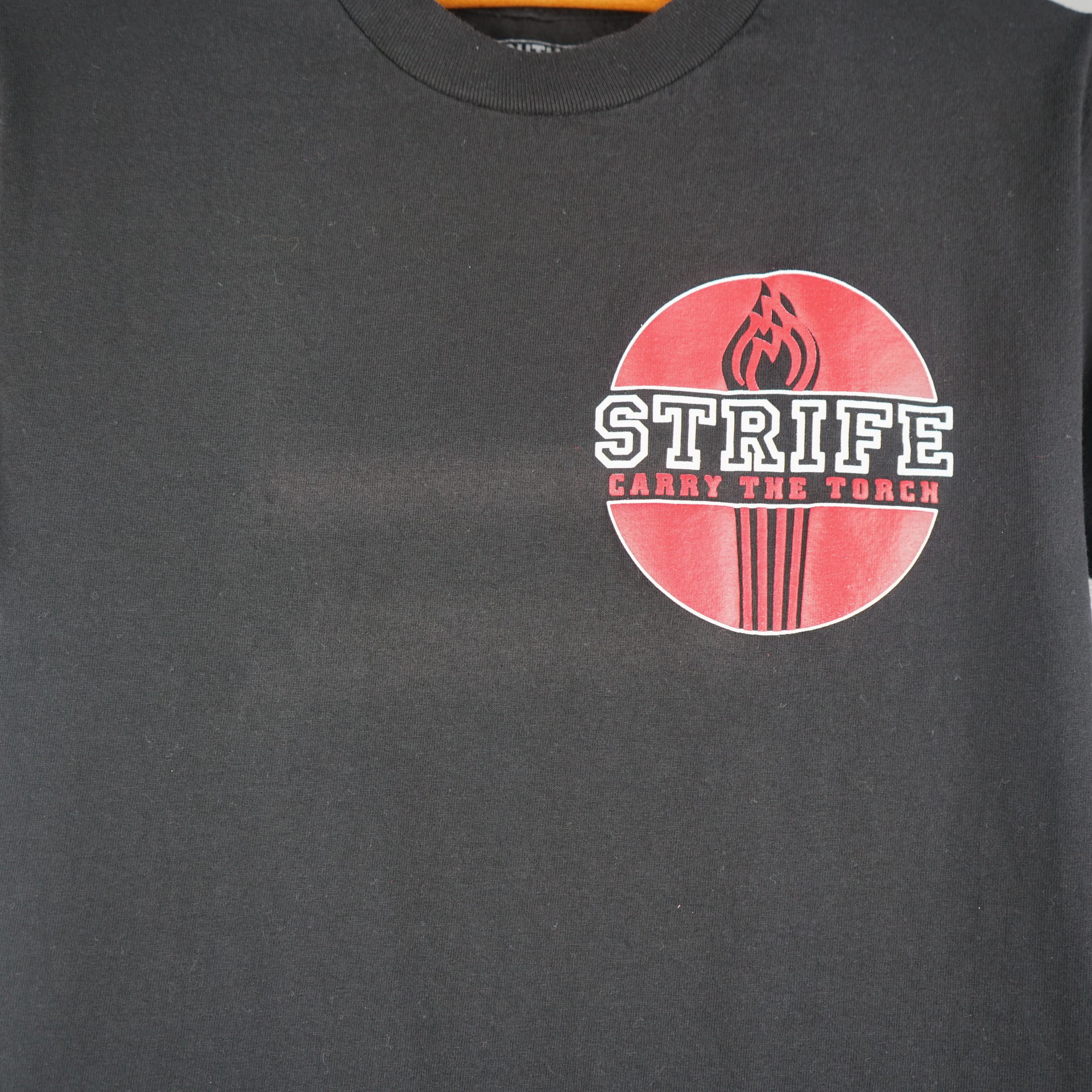 Band Tees × Vintage Vintage 2000s Strife Hardcore Band T-Shirt Size US S / EU 44-46 / 1 - 5 Thumbnail