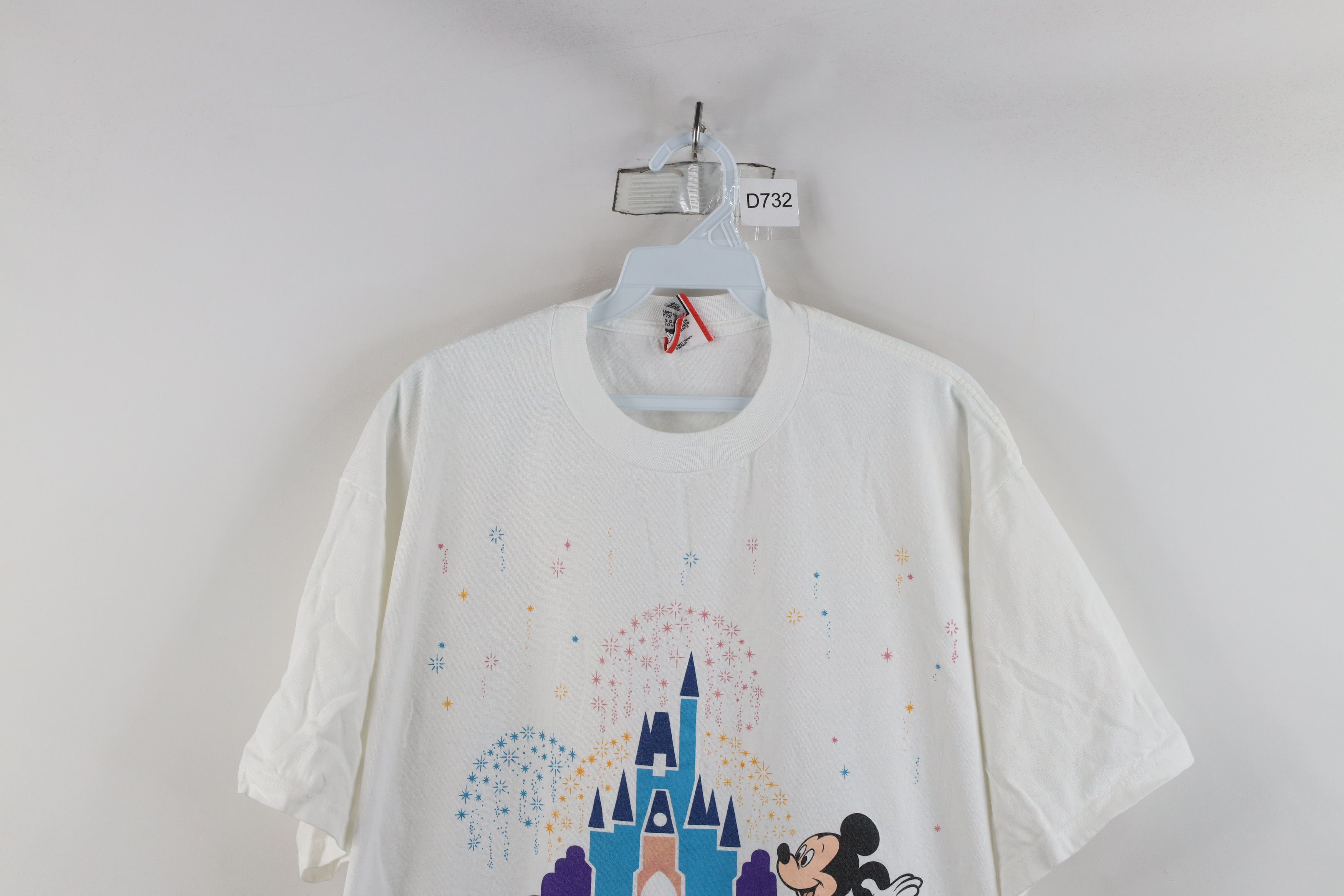 Disney × Vintage Vintage 90s Disney Disney World Mickey Mouse T-Shirt USA Size US XL / EU 56 / 4 - 2 Thumbnail
