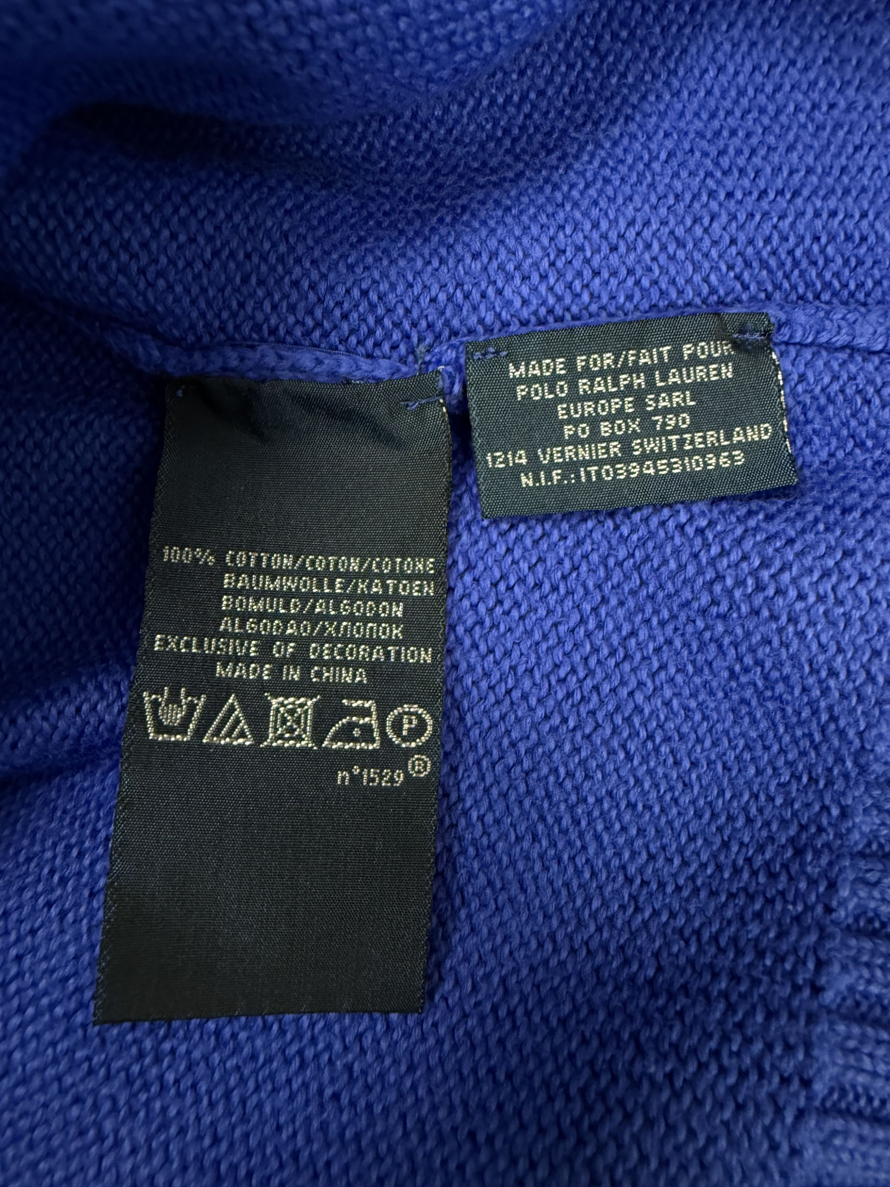 Polo Ralph Lauren Vintage Polo Ralph Lauren Sweater Blue Size L Size US L / EU 52-54 / 3 - 7 Thumbnail