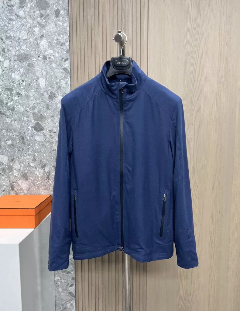Loro Piana LORO PIANA A wool pilot jacket Size US M / EU 48-50 / 2 - 1 Thumbnail