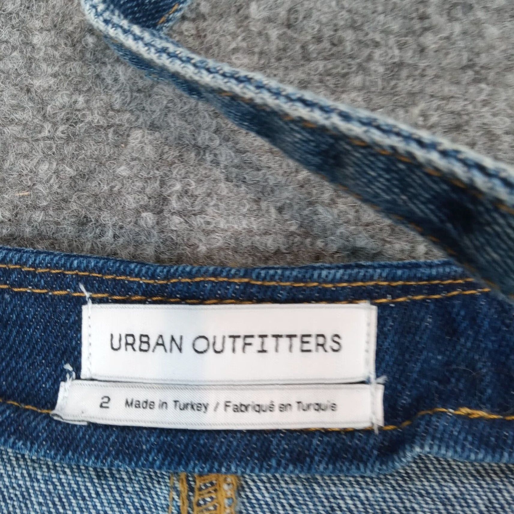 Urban Outfitters Urban Outfitters Blue Denim Mini Dress Womens Juniors Size 2 Sleeveless Cotton Size XS / US 0-2 / IT 36-38 - 5 Thumbnail