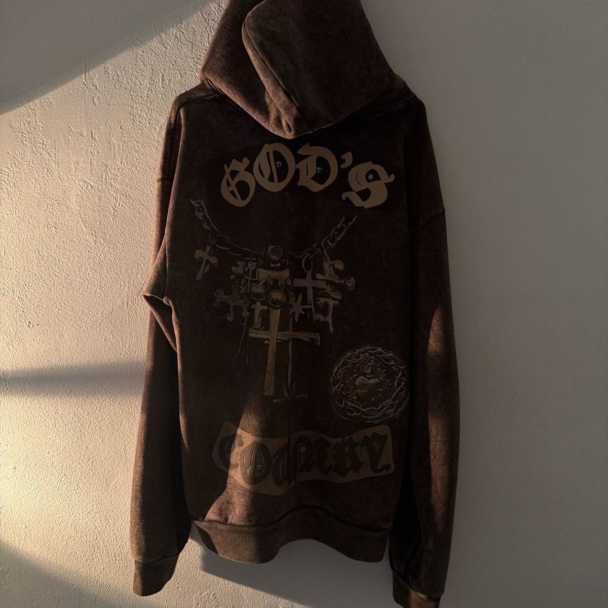 Travis Scott Gods country zip up hoodie streetwear Size US M / EU 48-50 / 2 - 2 Thumbnail